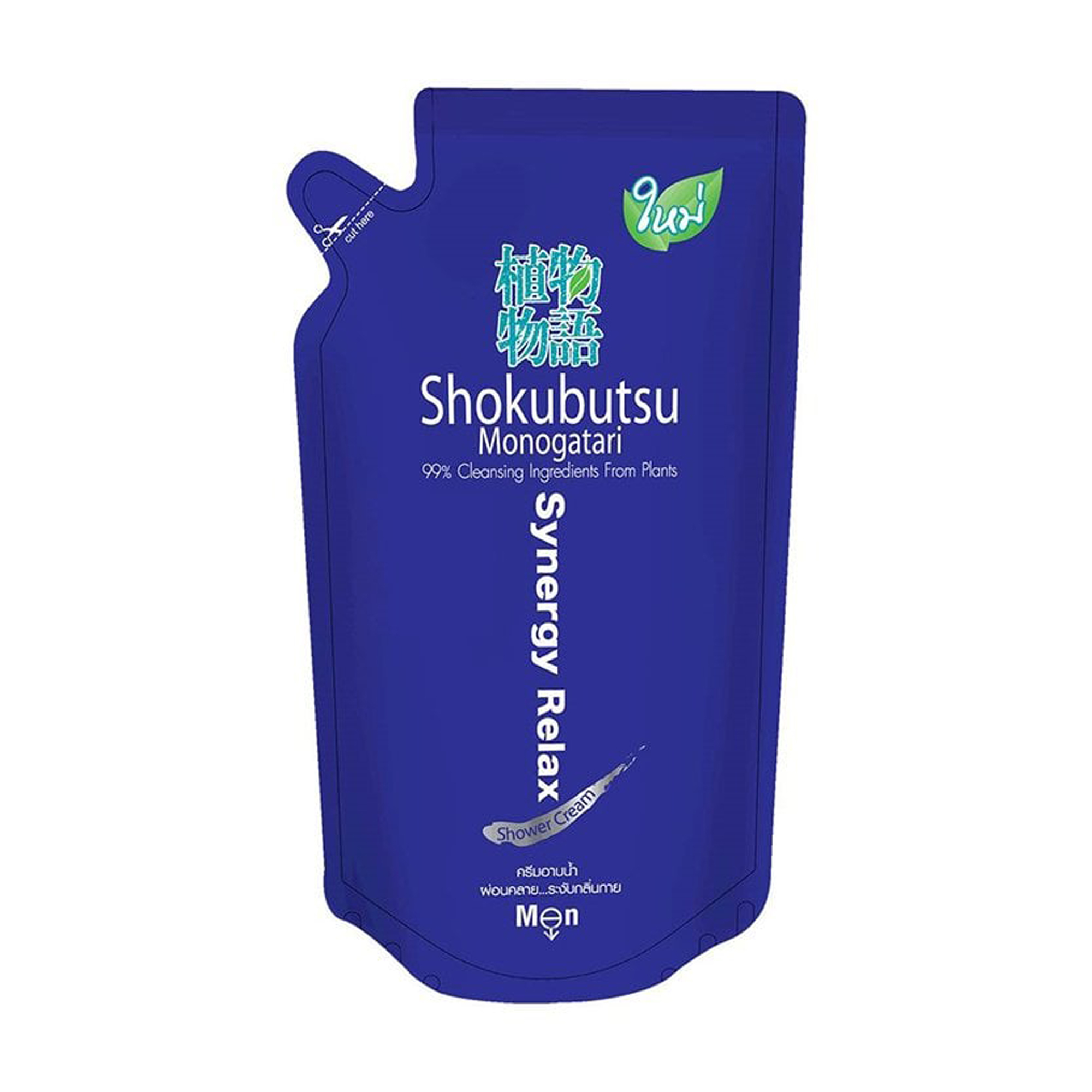 

Уцінка! Чоловічий крем-гель для душу Shokubutsu Monogatari Synergy Relax, 500 мл (запаска)