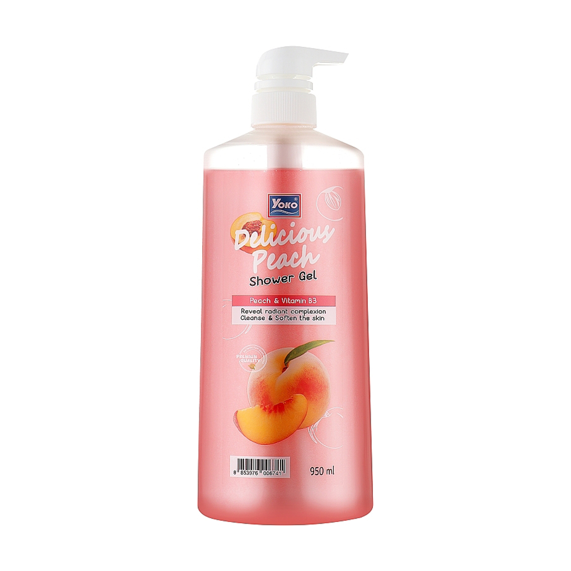 

Уцінка! Гель для душу Yoko Delicious Peach Shower Gel, 950 мл