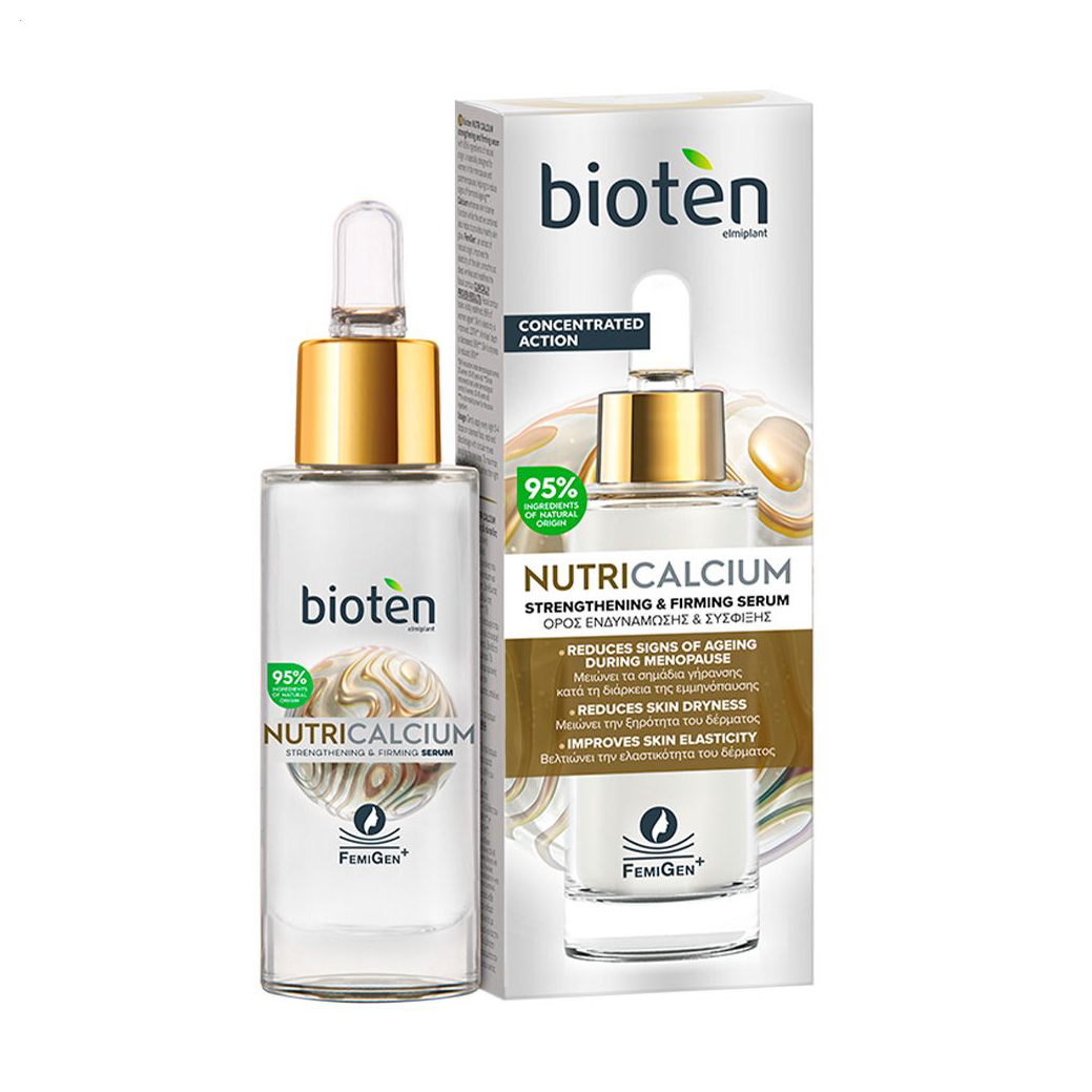

Зміцнювальна сироватка для обличчя Bioten Nutri Calcium Strengthening & Firming Serum, 30 мл