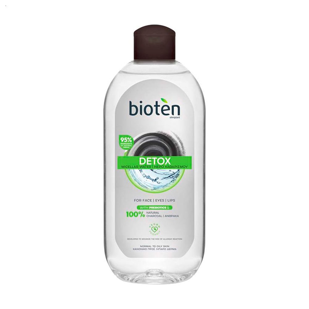 

Міцелярна вода для обличчя Bioten Detox Micellar Water для нормальної та жирної шкіри, 400 мл