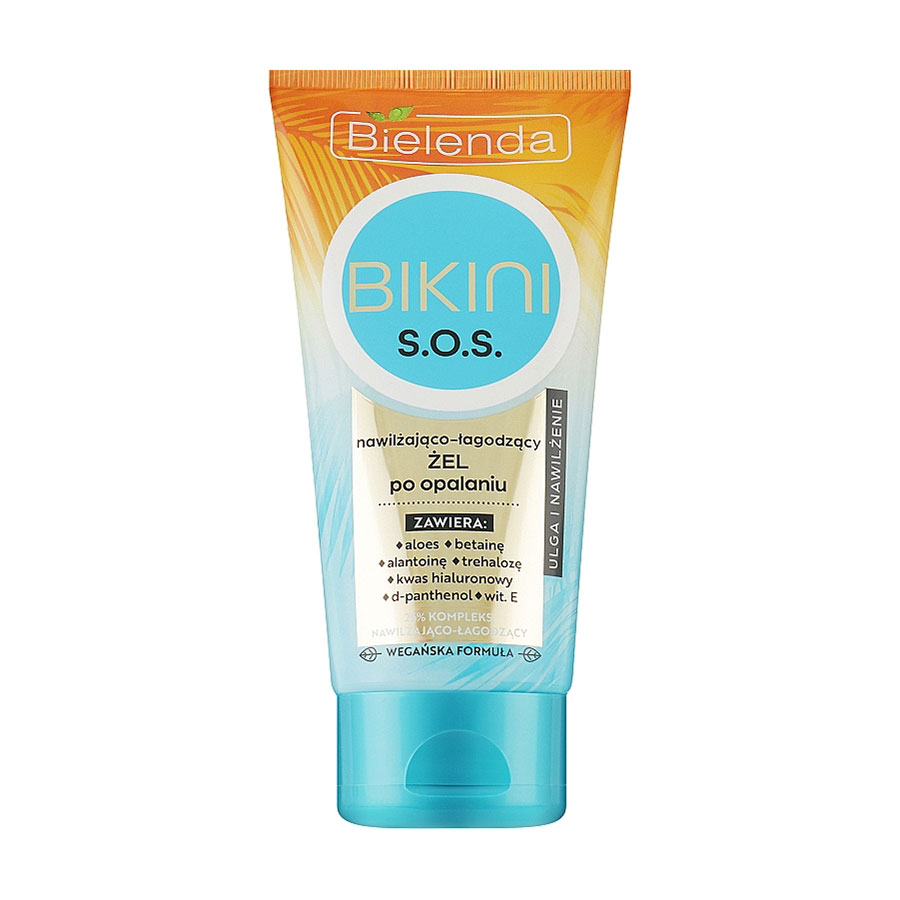 

Уцінка! Зволожувальний та заспокійливий SOS-гель після засмаги Bielenda Bikini After-Sun Gel, 150 мл