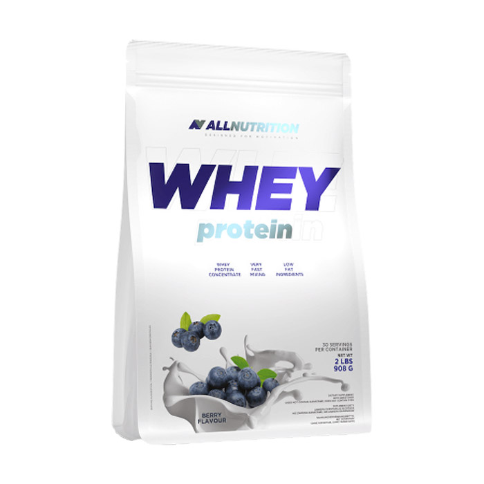 

Протеїн AllNutrition Whey Protein в порошку, зі смаком чорниці, 908 г