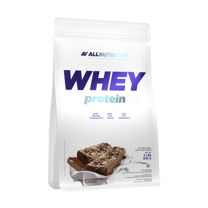 

Протеїн AllNutrition Whey Protein в порошку, зі смаком шоколадного пряника, 908 г