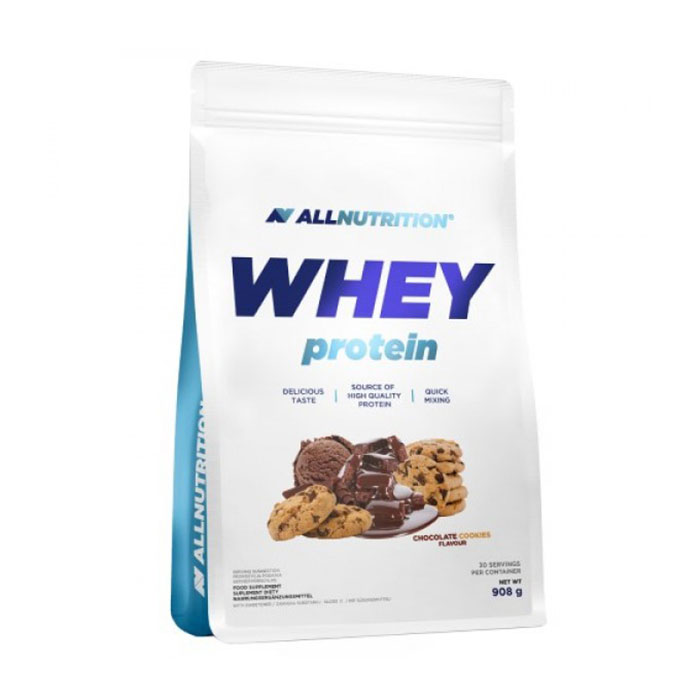 

Протеїн AllNutrition Whey Protein Шоколадне печиво, в порошку, 908 г