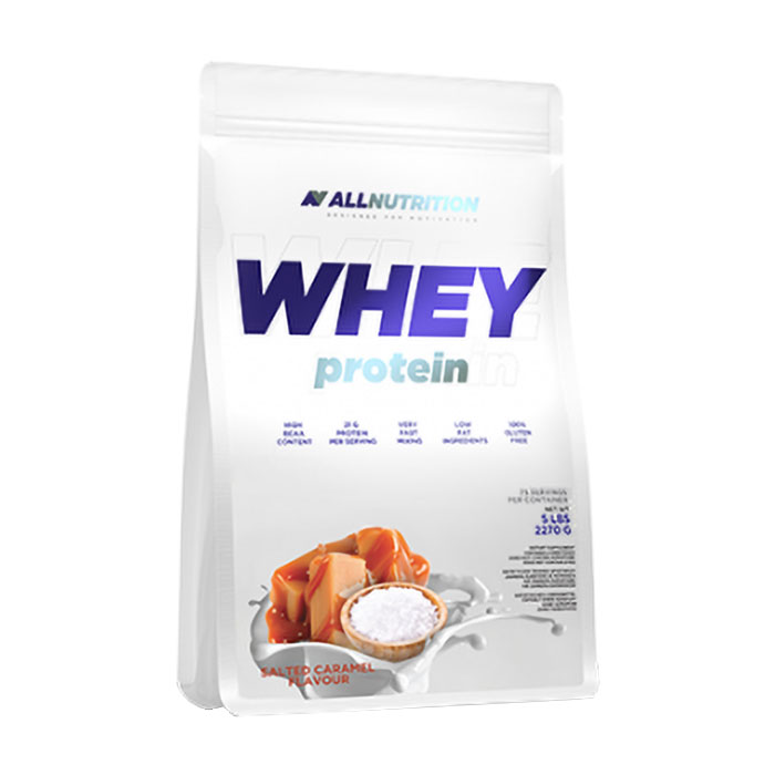 

Протеїн AllNutrition Whey Protein Карамель, в порошку, 2.27 кг