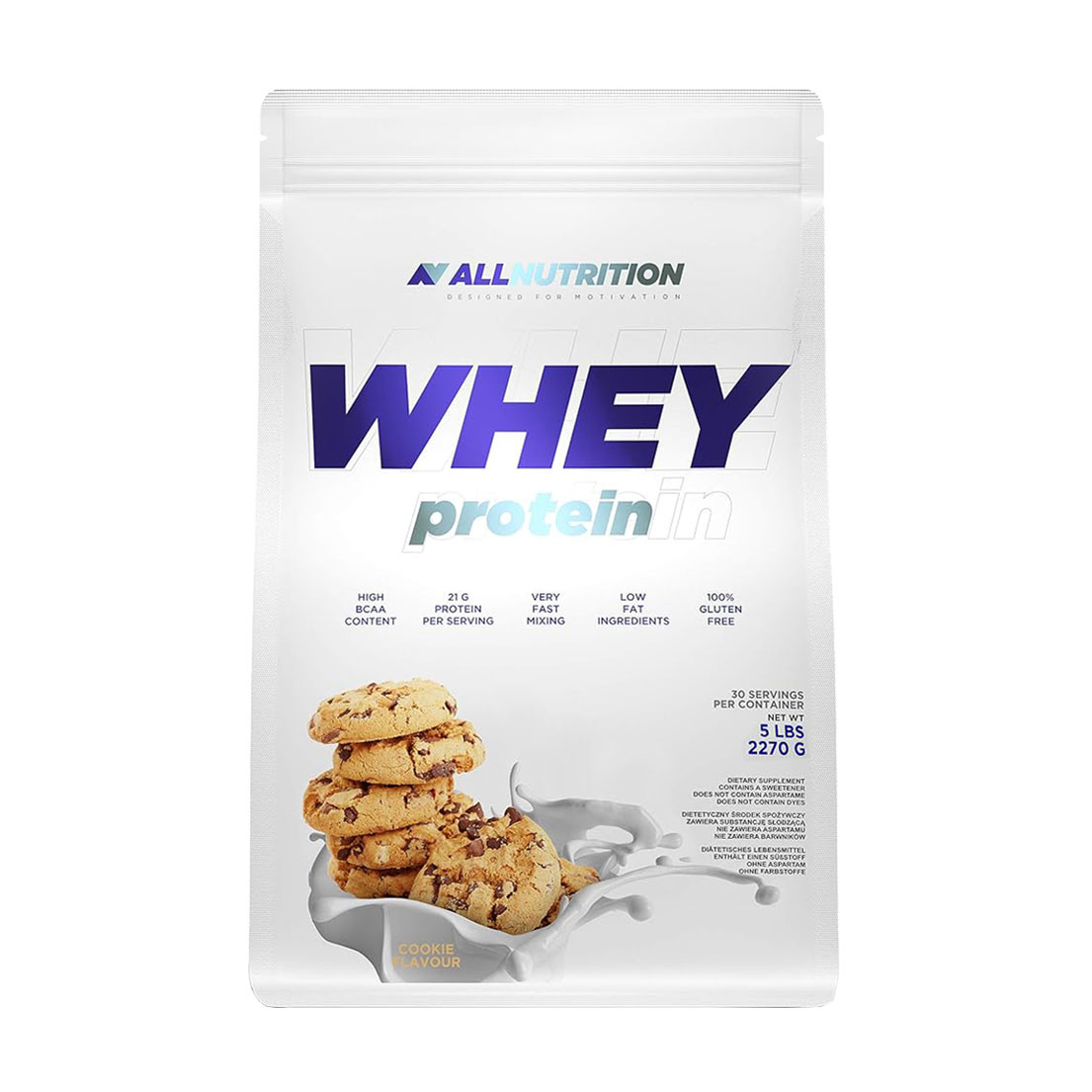 

Протеїн AllNutrition Whey Protein в порошку, зі смаком печива, 2.27 кг