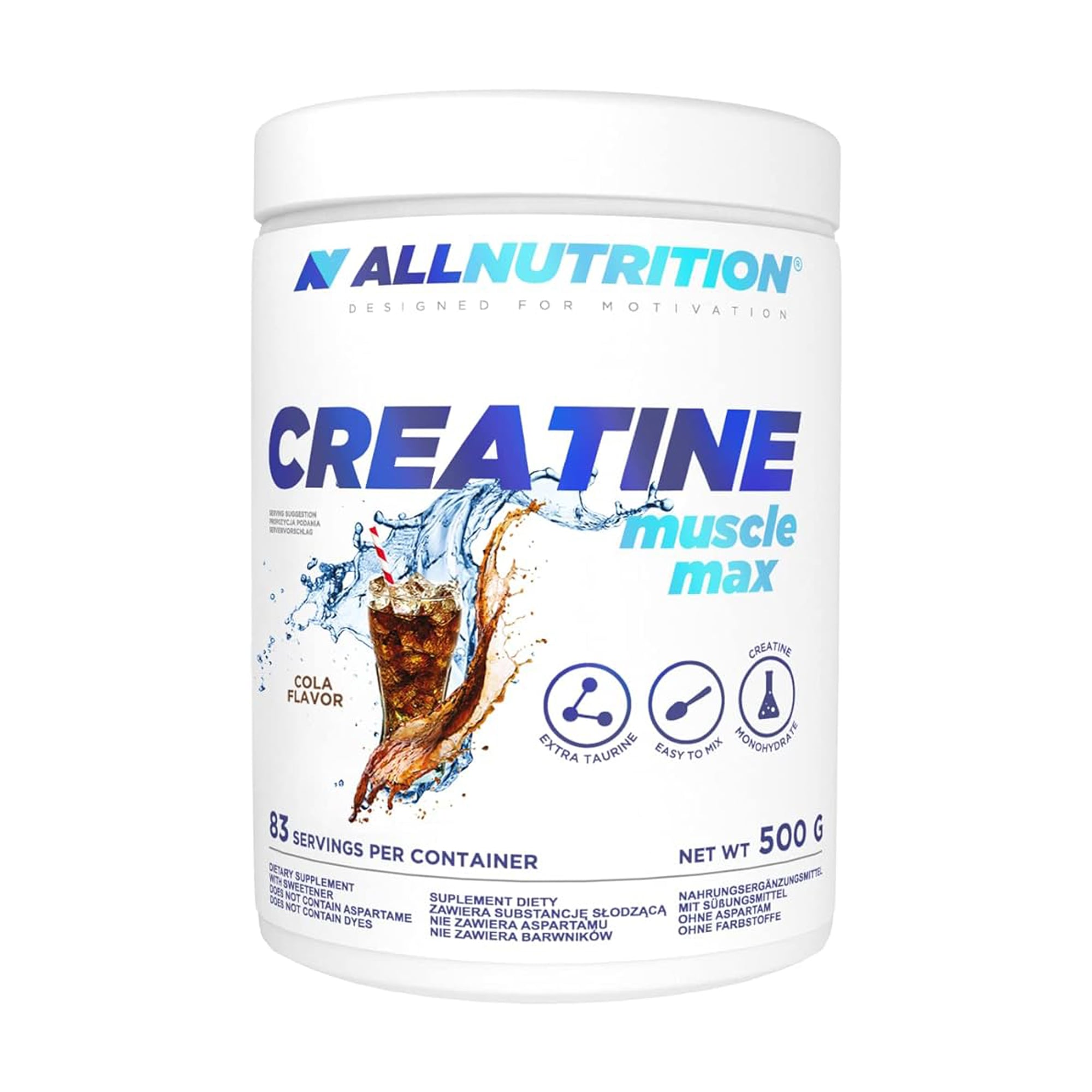 

Креатин AllNutrition Creatine Muscle Max Кола, в порошку, 500 г