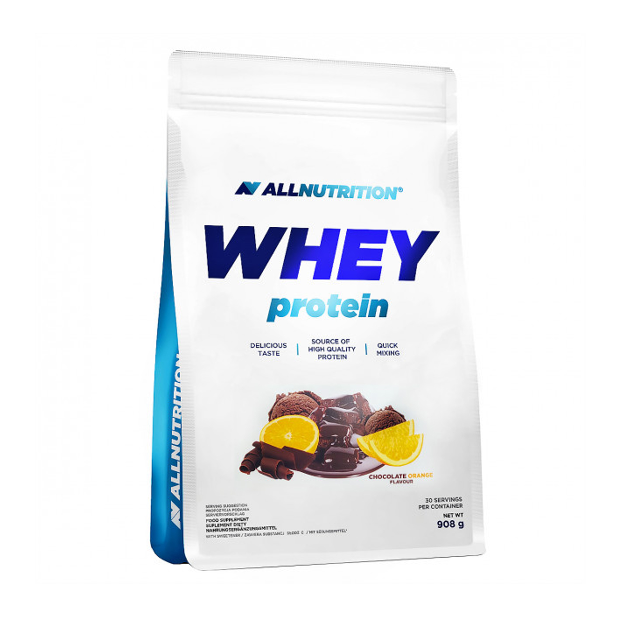 

Протеїн AllNutrition Whey Protein Шоколад-апельсин, в порошку, 908 г