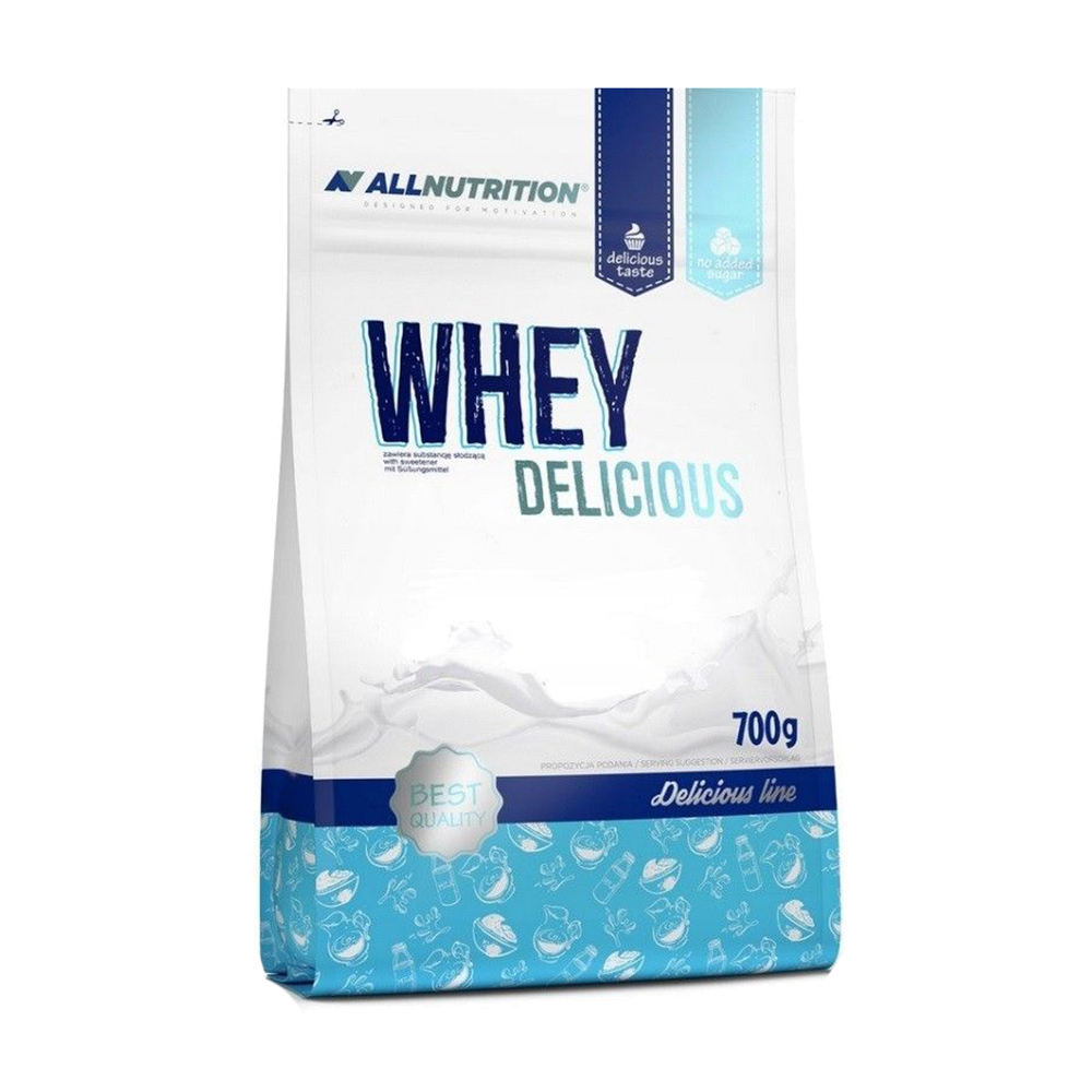 

Протеїн AllNutrition Whey Delicious Ваніль з бананом, в порошку, 700 г