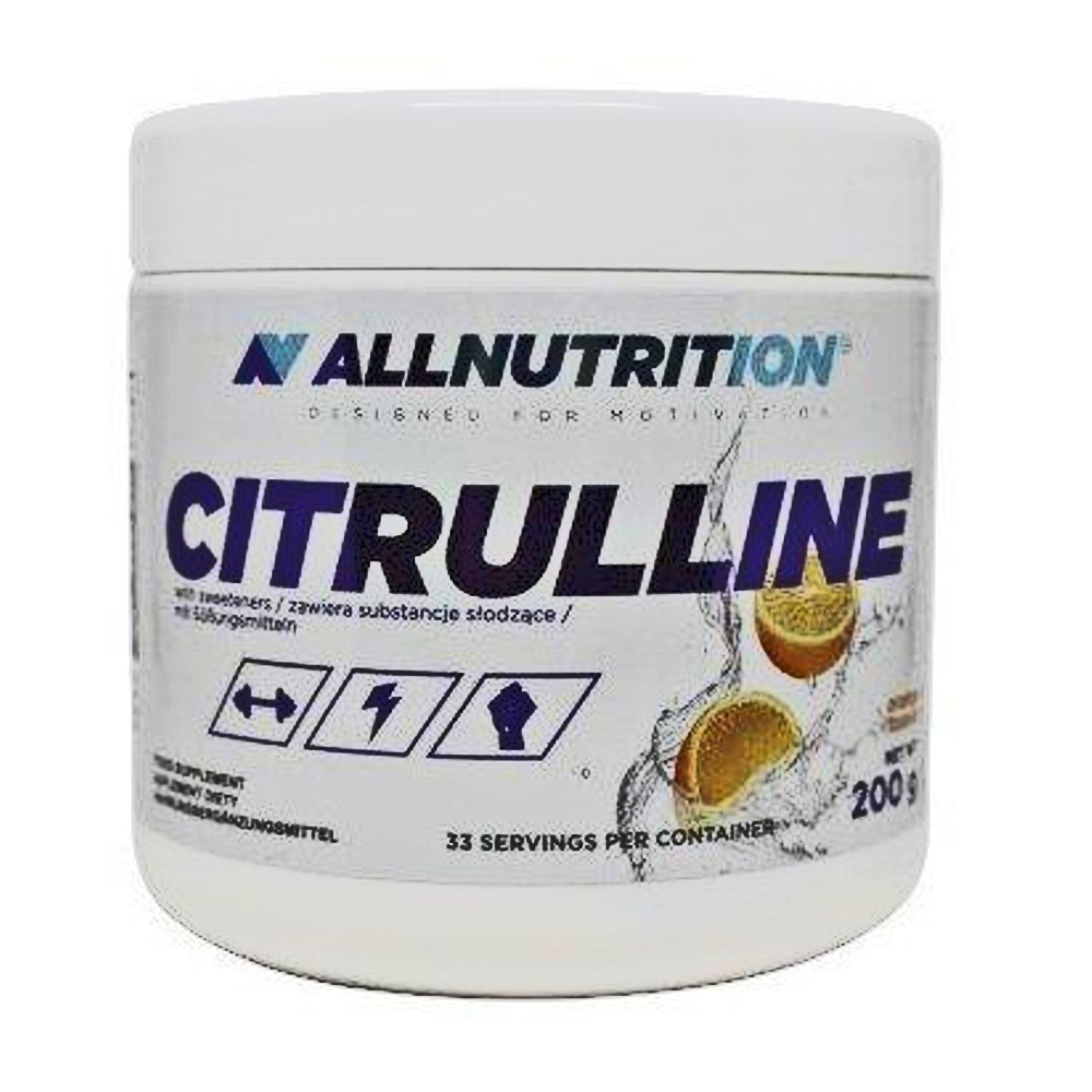 

Цитрулін AllNutrition Citrulline в порошку, зі смаком апельсина, 200 г
