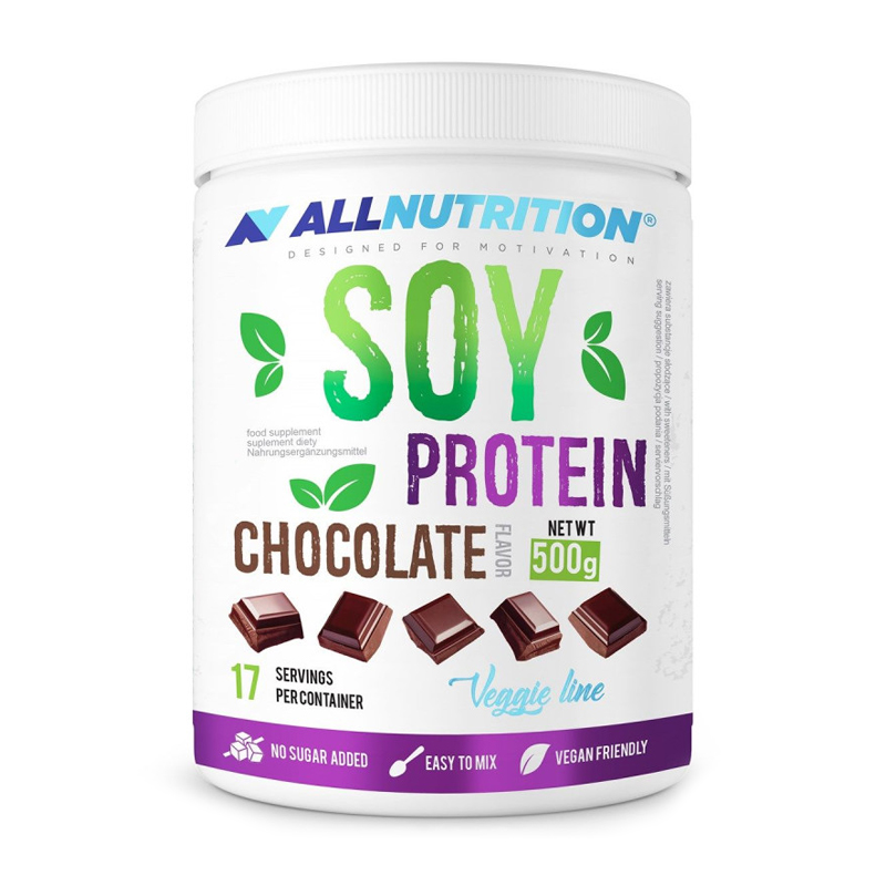

Протеїн AllNutrition Soy Protein Шоколад, в порошку, 500 г