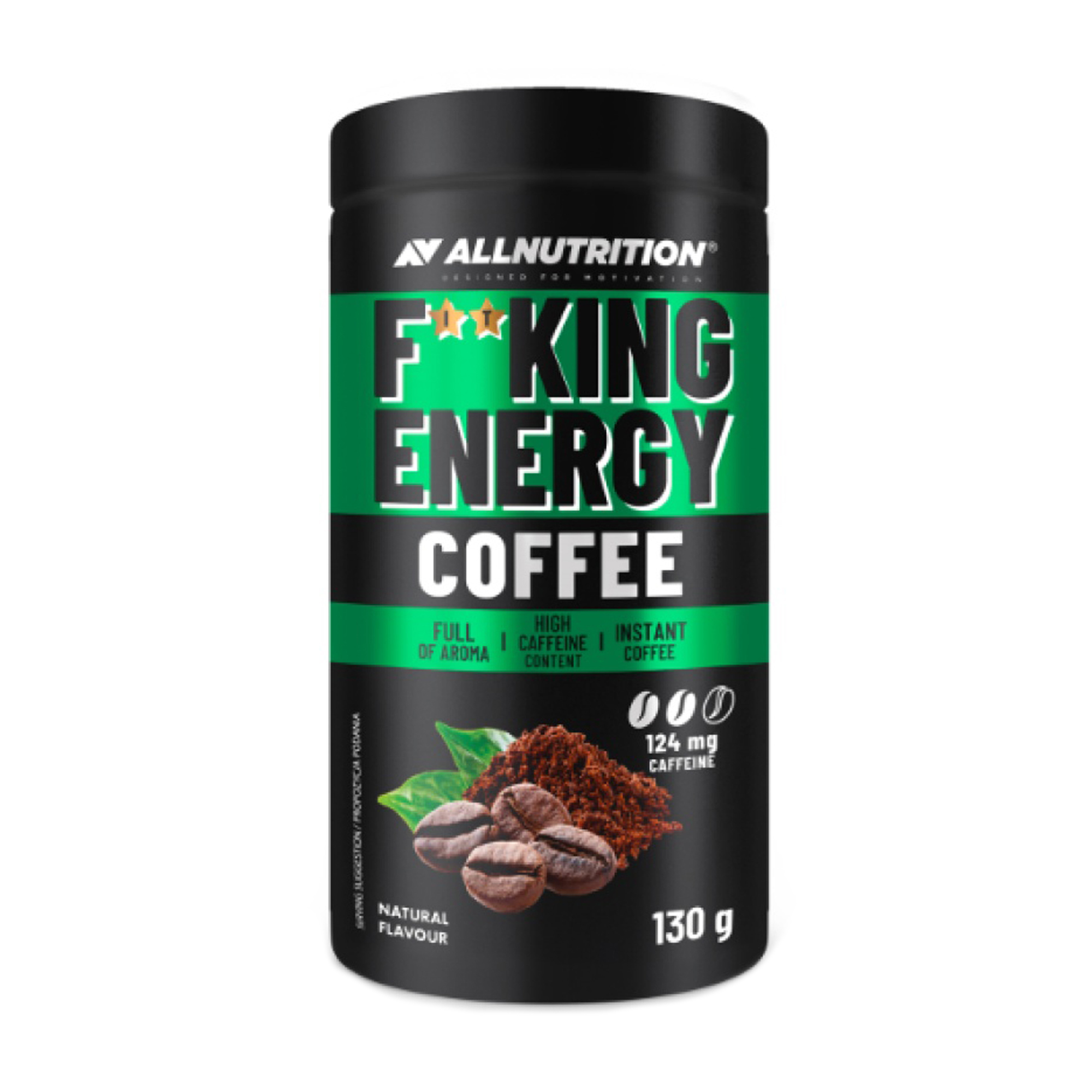 

Кава AllNutrition F**king Delicious Energy Coffee Натуральний, 130 г