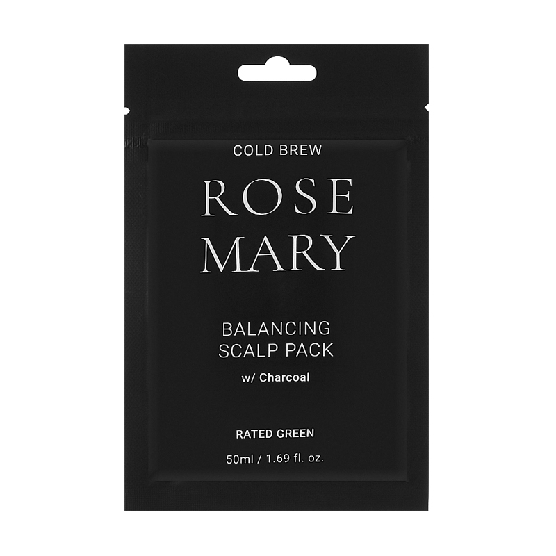 

Уцінка! Відновлювальна маска для шкіри голови Rated Green Cold Brew Rosemary Balancing Scalp Pack, 50 мл