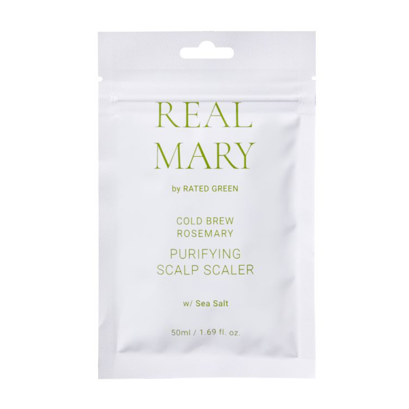 

Уцінка! Очищувальна маска для шкіри голови Rated Green Real Mary Purifying Scalp Scaler з морською сіллю, 50 мл