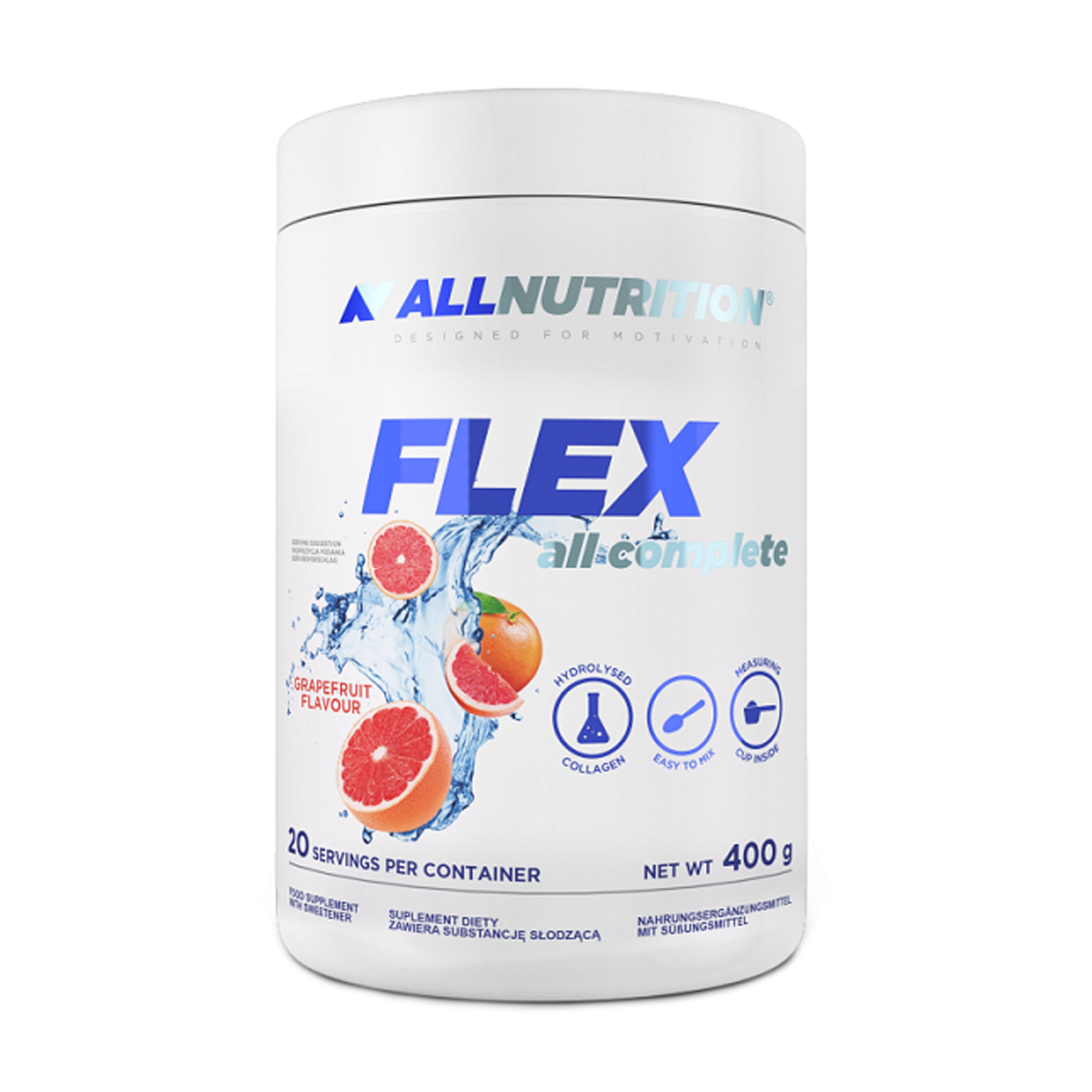 

Колаген AllNutrition Flex All Complete Грейпфрут, в порошку, 400 г