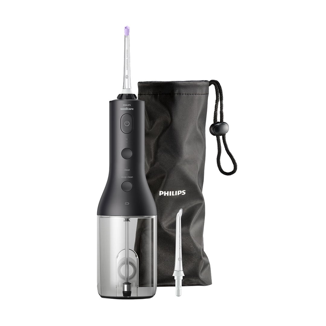 

Іригатор Philips Sonicare Cordless Power Flosser 3000 HX3826/33 чорний, 1 шт