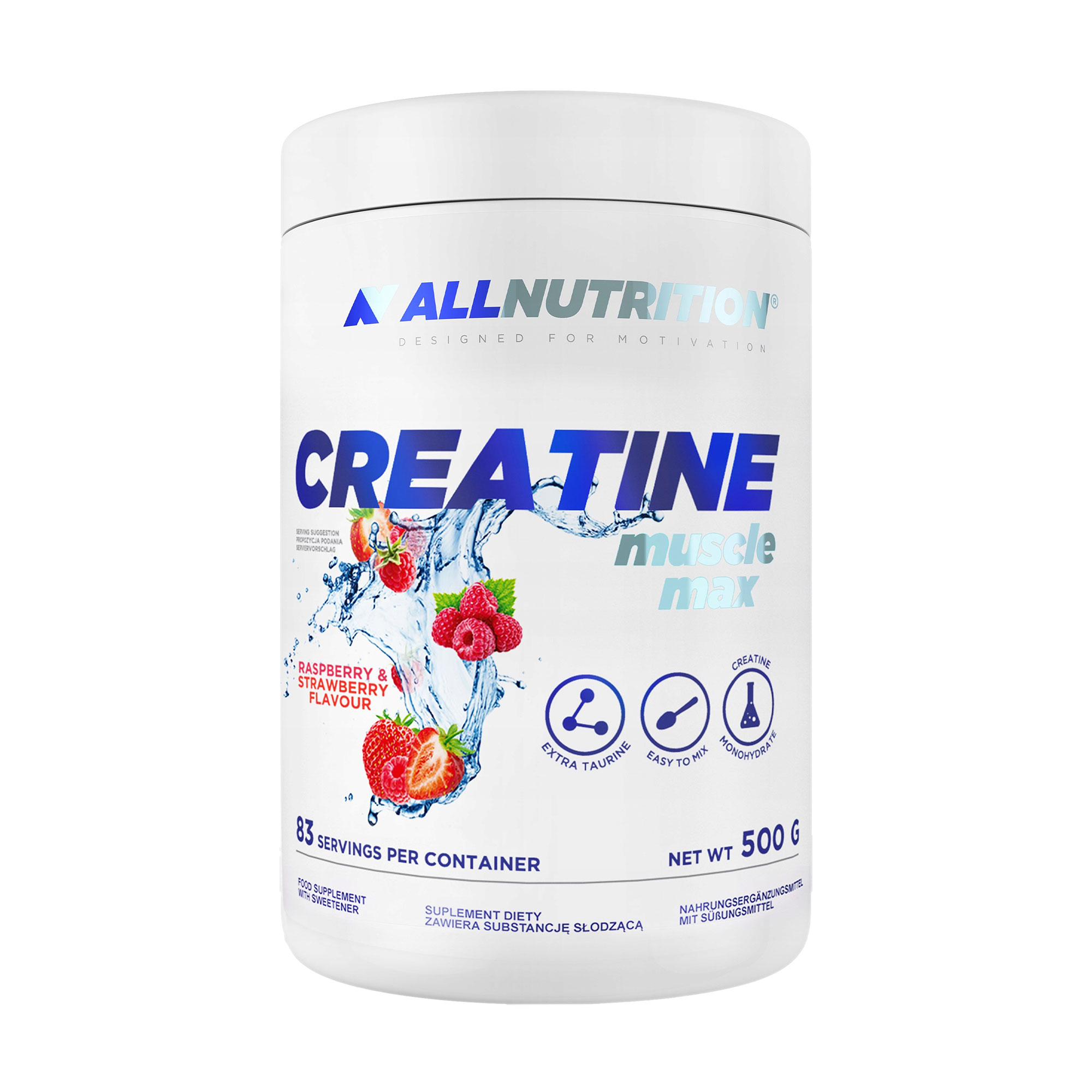 

Креатин AllNutrition Creatine Muscle Max Малина-полуниця в порошку, 500 г