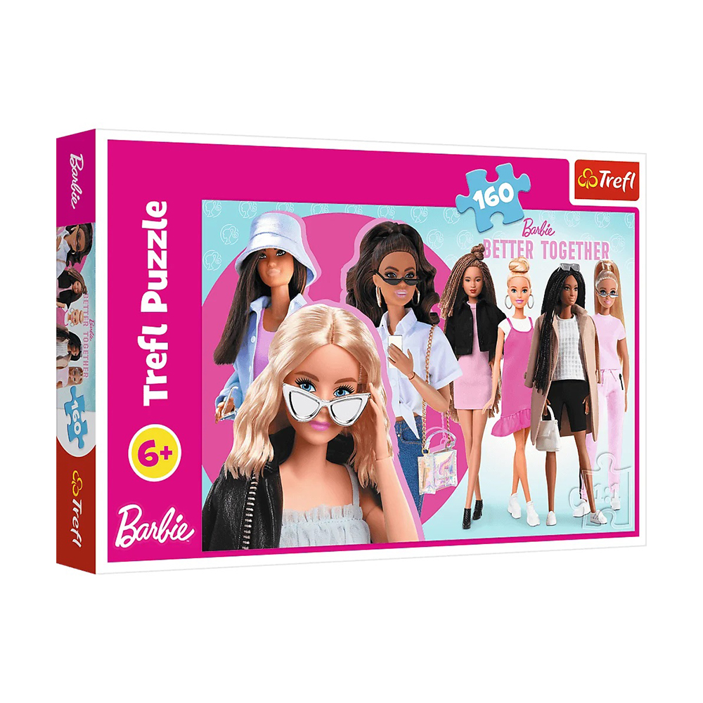 

Пазли Trefl Barbie Барбі та її світ, від 6 років, 160 елементів (15419)