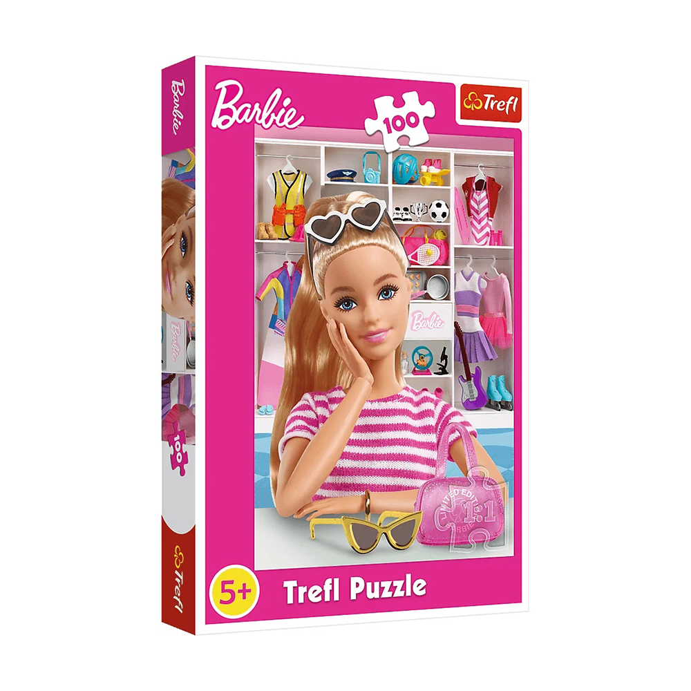 

Пазли Trefl Barbie Знайомтеся, Барбі, від 5 років, 100 елементів (16458)