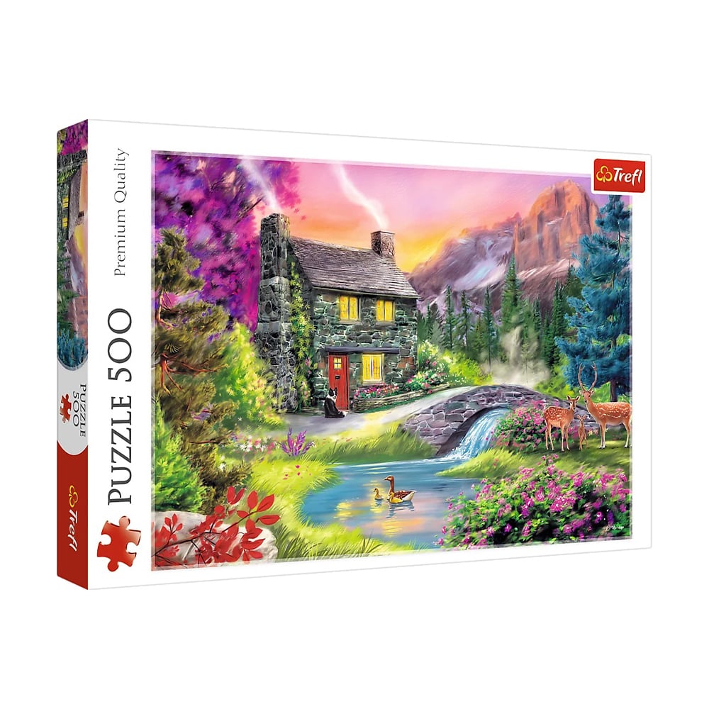 

Пазли Trefl Гірська ідилія, від 10 років, 500 елементів (37325)