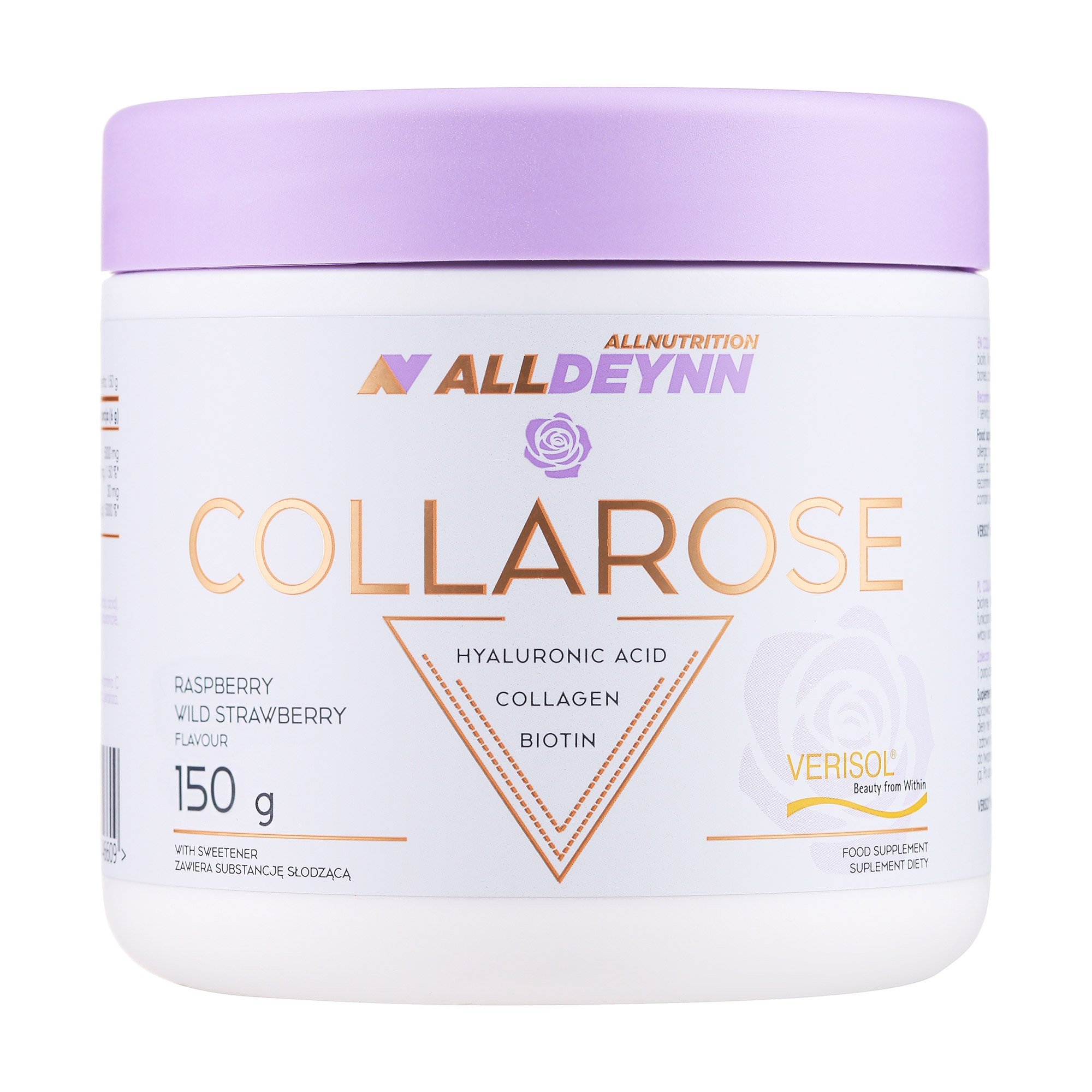 

Колаген AllNutrition AllDeynn Collarose Малина-суниця, в порошку, 150 г