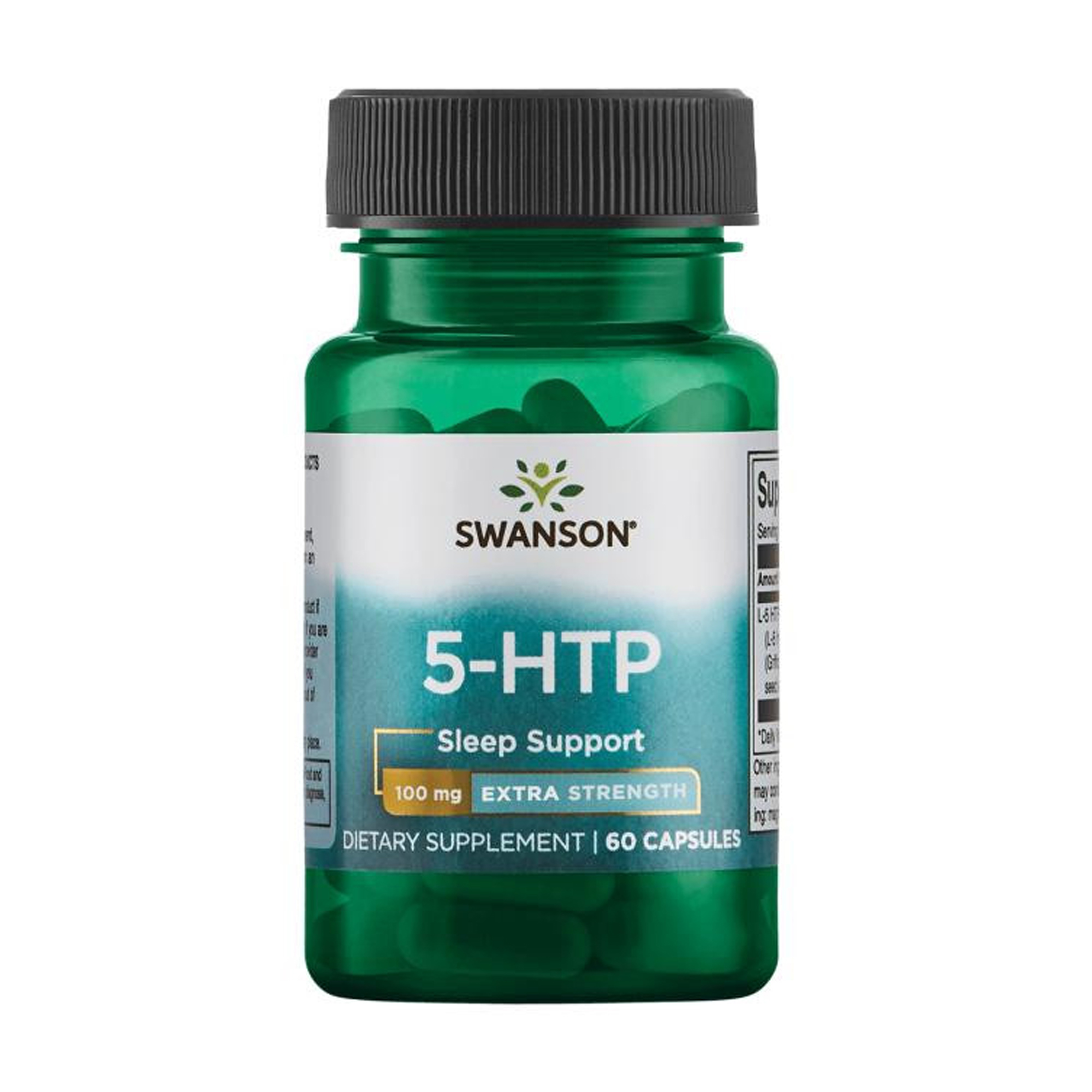 

5-Гідрокситриптофан Swanson 5-HTP 100 мг, 60 капсул