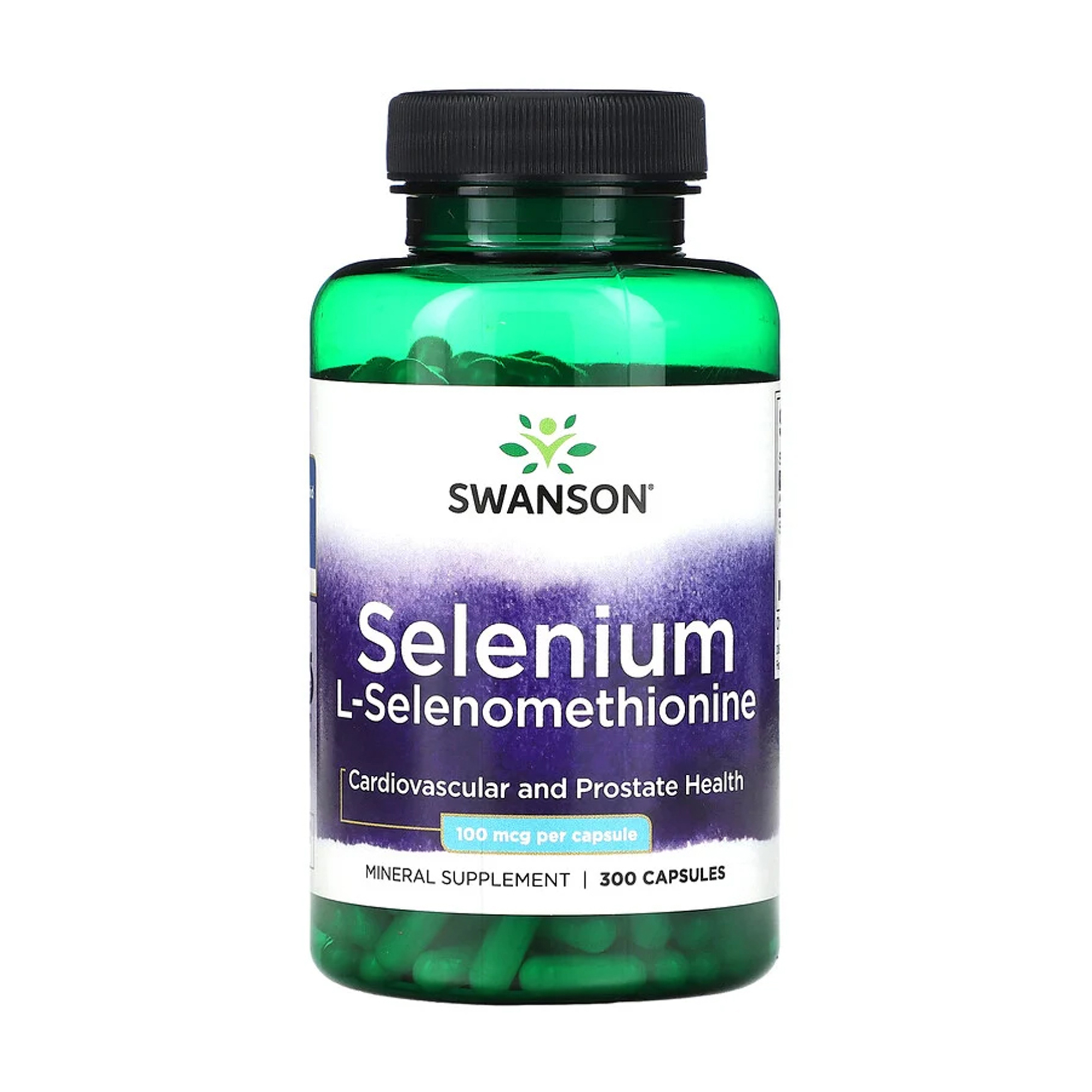 

Селен Swanson Selenium L-Selenomethionine 100 мкг, 300 капсул