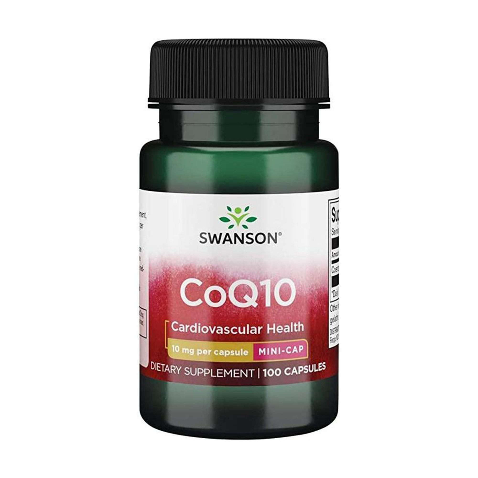 

Коензим Q10 Swanson CoQ10 Mini Cap, 10 мг, 100 капсул