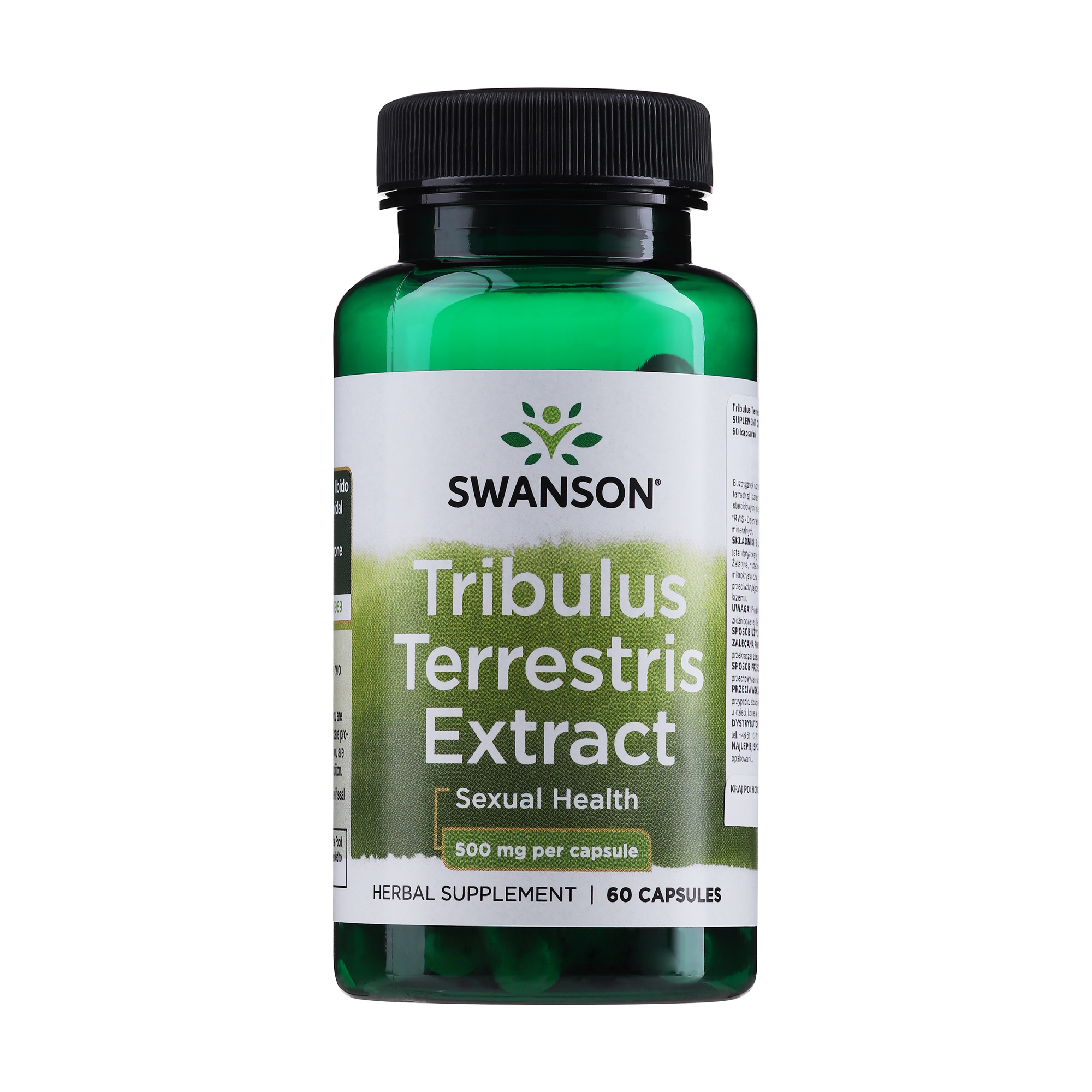

Уцінка! Екстракт трибулуса террестриса Swanson Tribulus Terrestris Extract 500 мг, 60 капсул