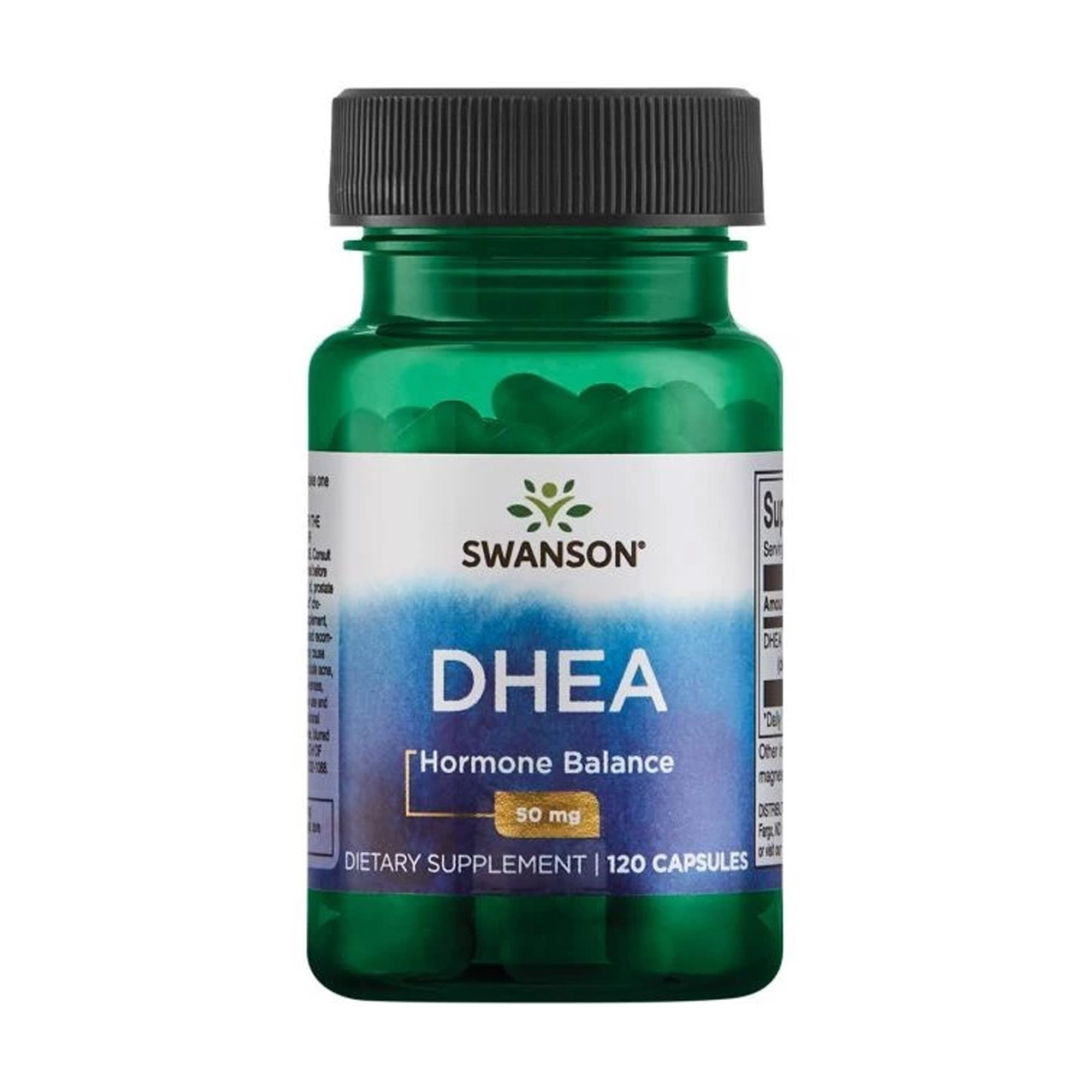 

Дегідроепіандростерон Swanson DHEA 50 мг, 120 капсул