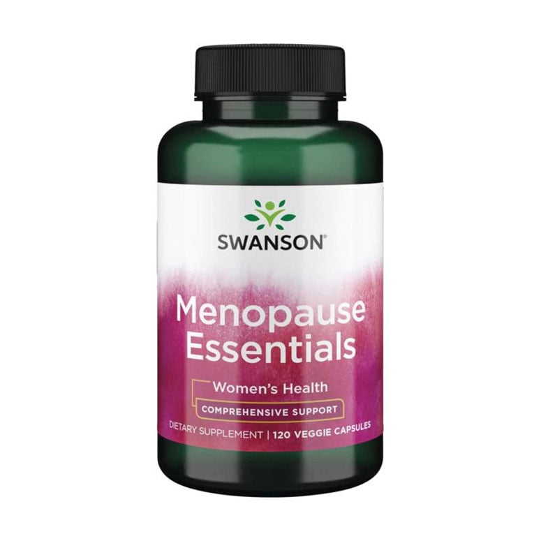 

Підтримка під час менопаузи Swanson Menopausa Essentials, 120 вегетаріанських капсул