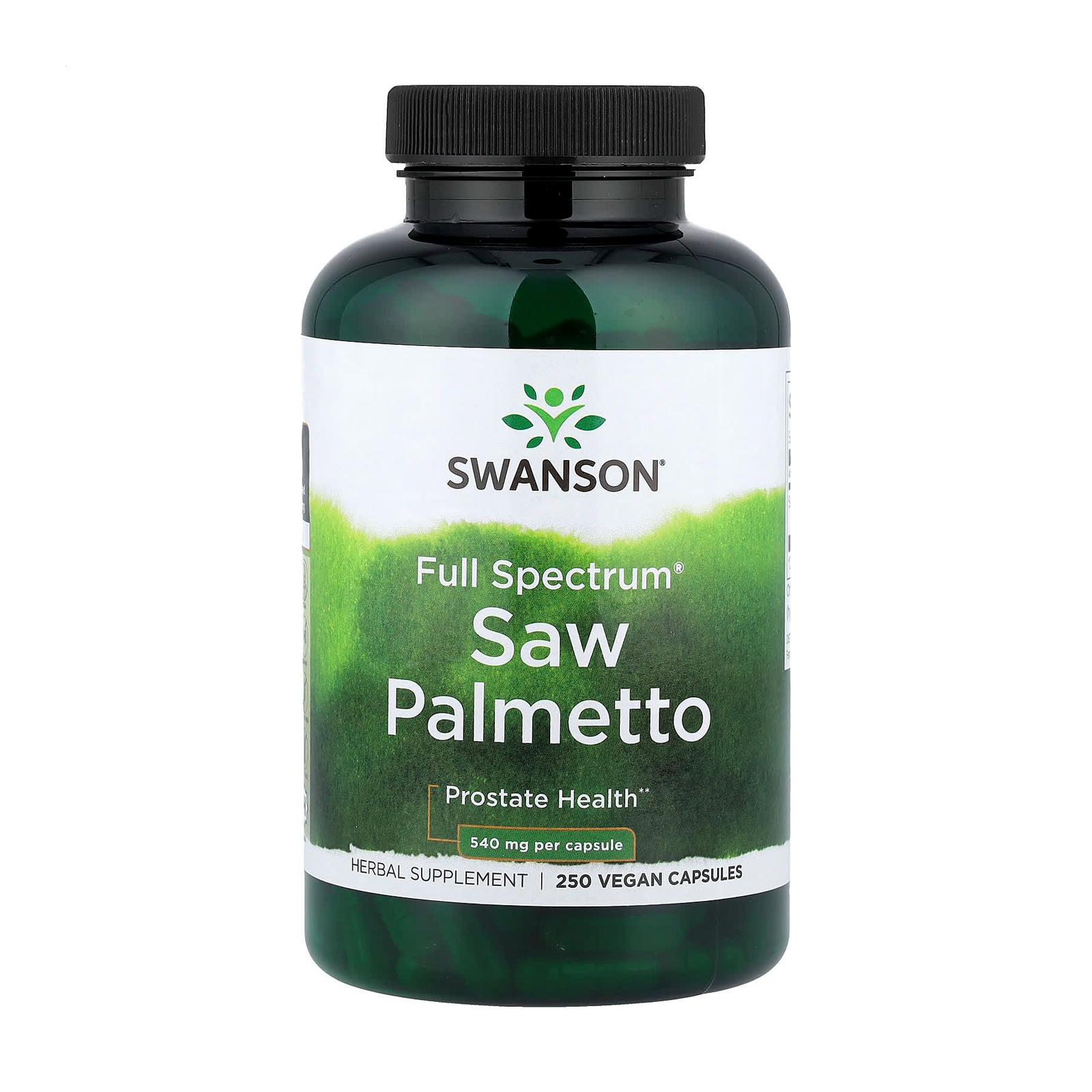

Уцінка! Со Пальметто Swanson Full Spectrum Saw Palmetto 540 мг, 250 капсул