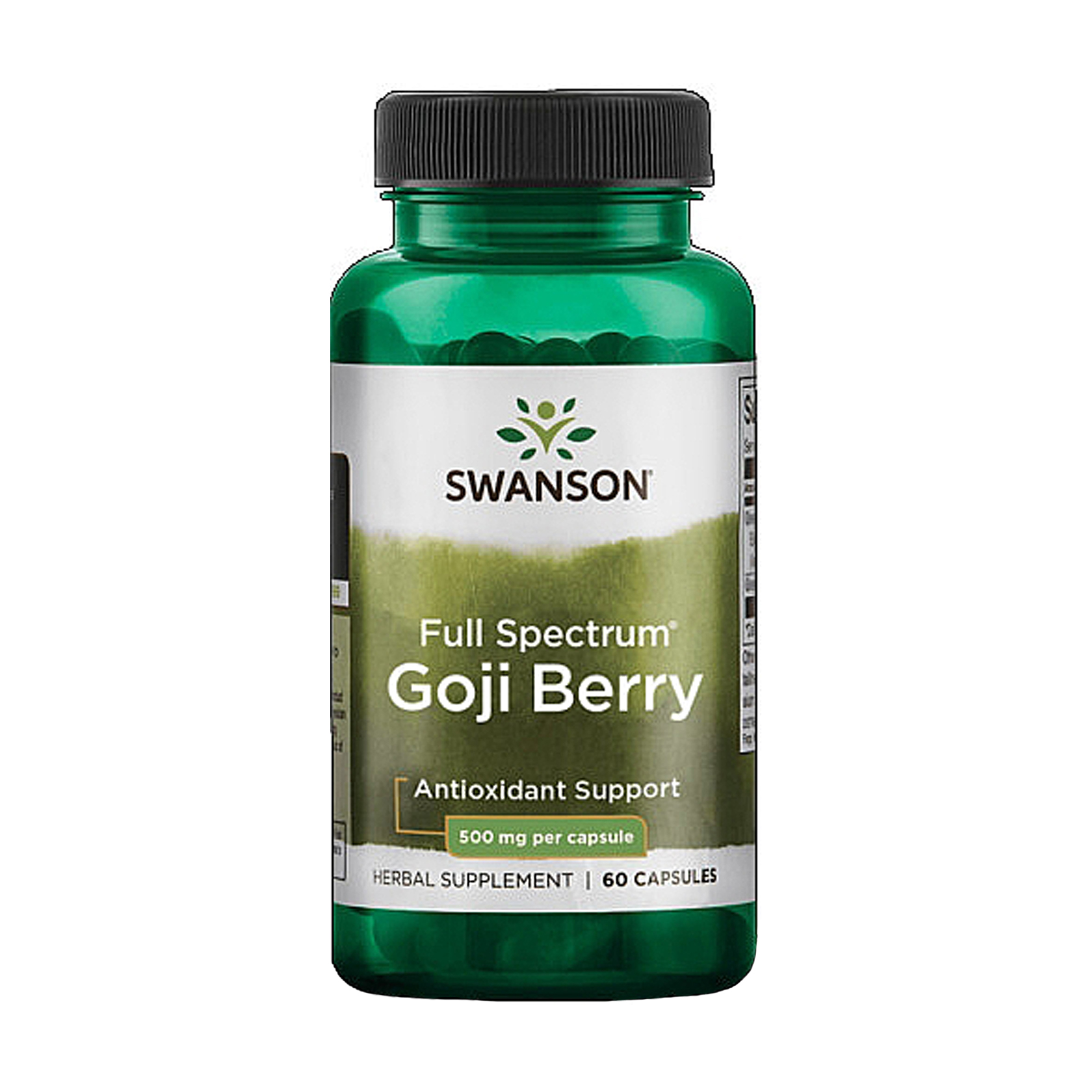 

Ягоди годжі Swanson Full Spectrum Goji Berry 500 мг, 60 капсул