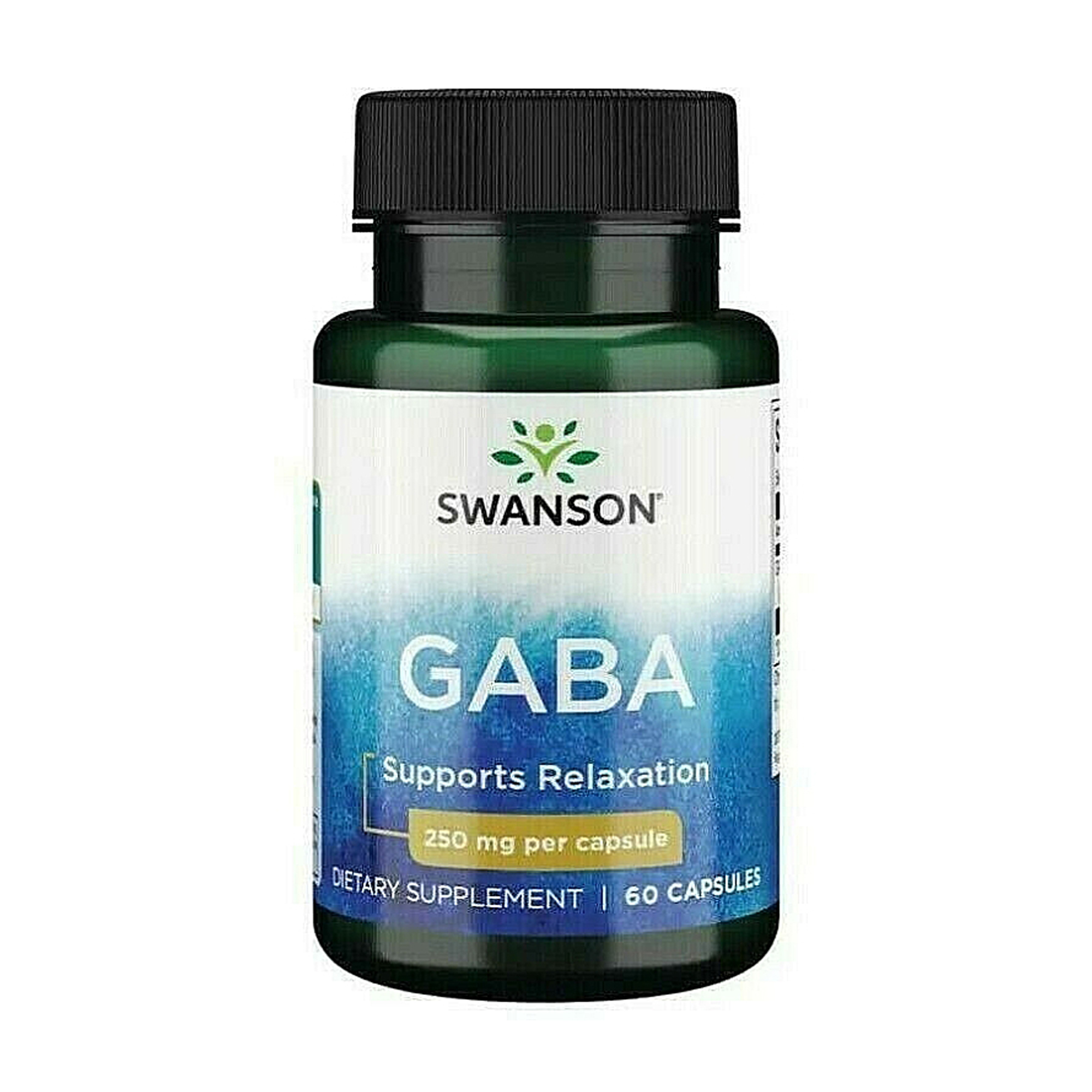 

Гамма-аміномасляна кислота Swanson GABA 250 мг, 60 капсул