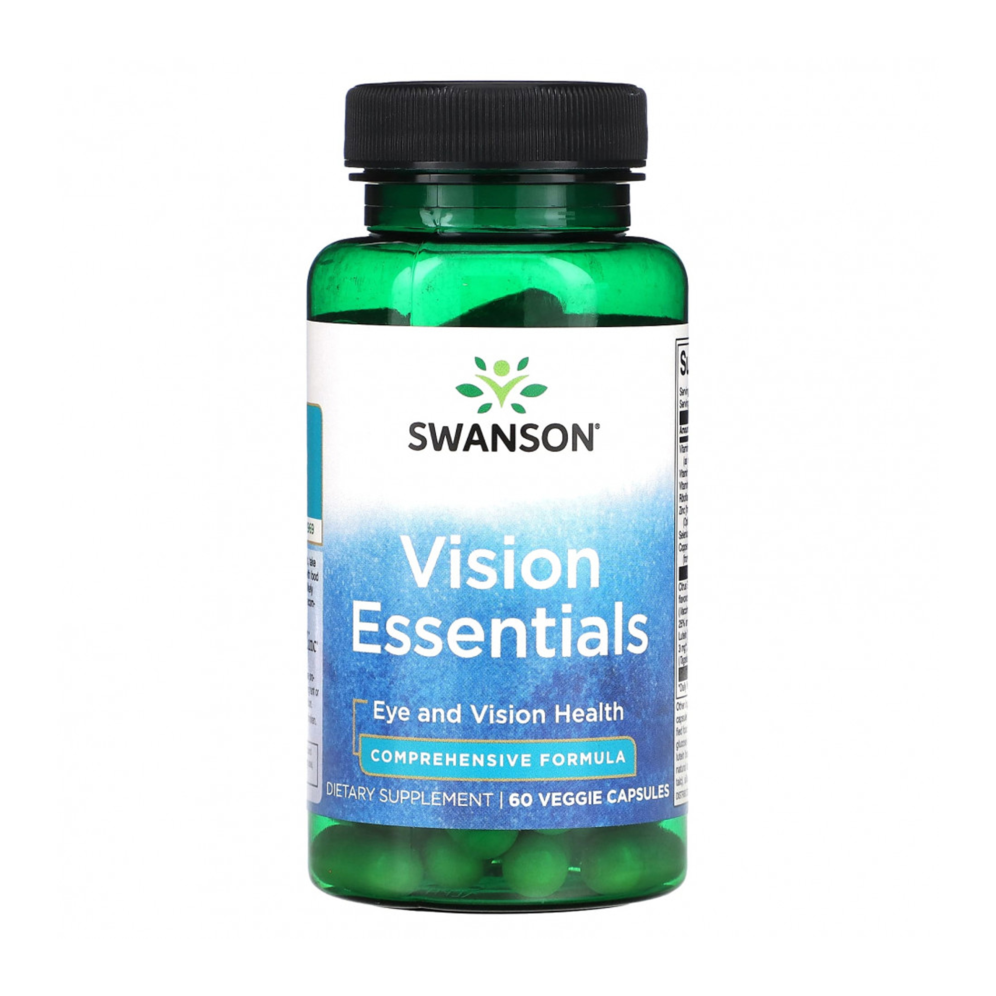 

Основне бачення Swanson Vision Essentials, 60 рослинних капсул
