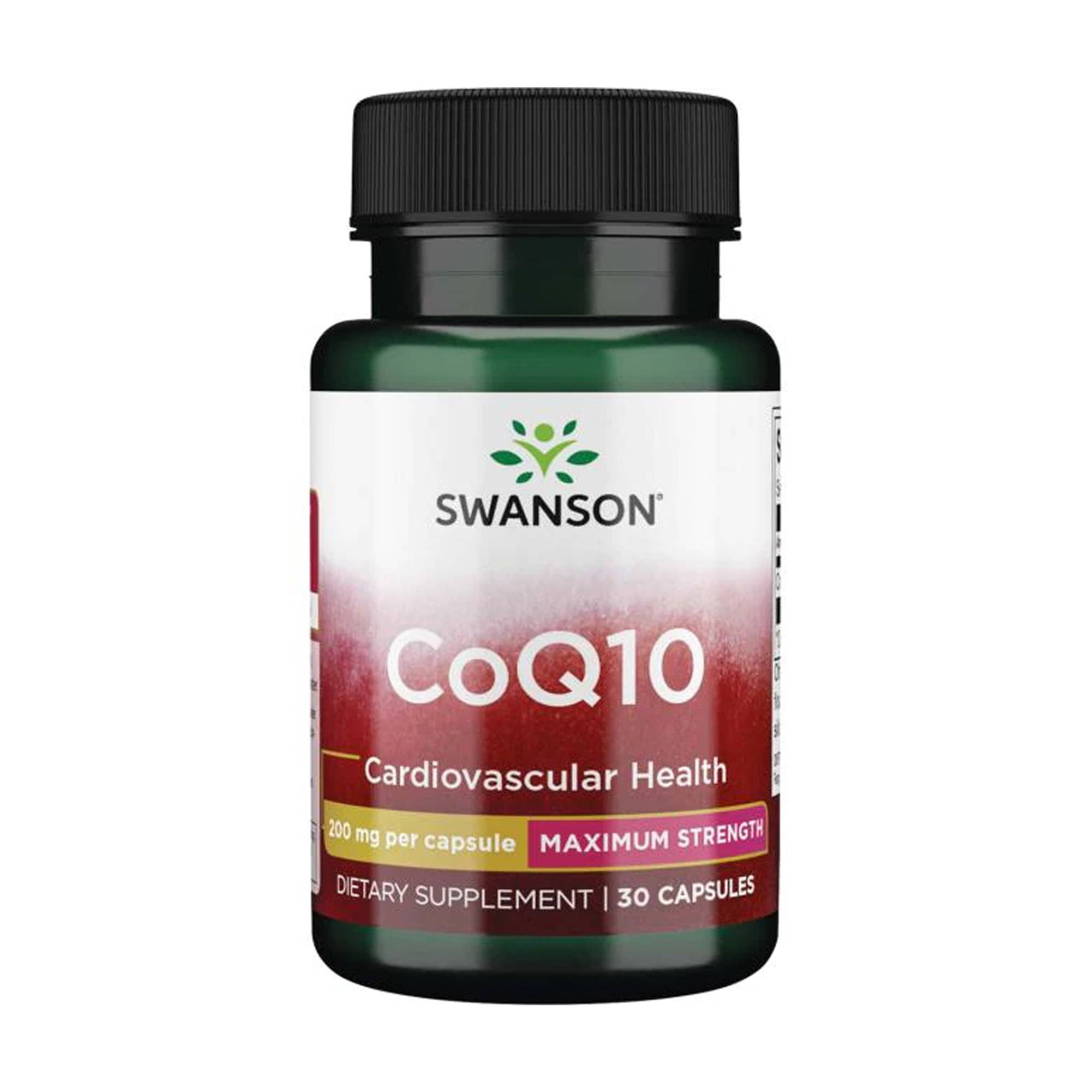 

Коензим Q10 Swanson CoQ10 Maximum Strength, 200 мг, 30 капсул