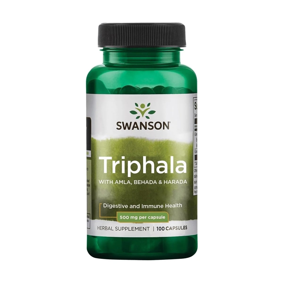 

Трифала Swanson Triphala 500 мг, 100 капсул