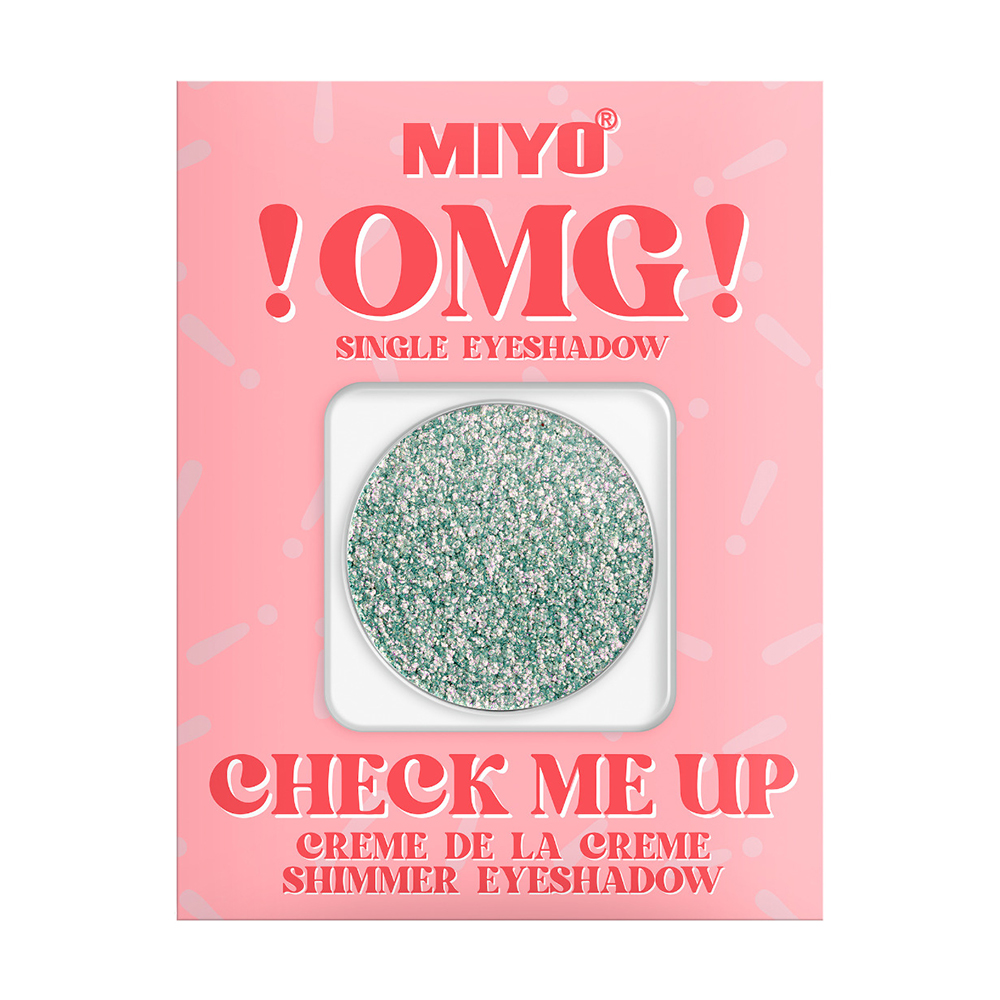 

Уцінка! Мерехтливі тіні для повік Miyo !OMG! Check Me Up Shimmer Eyeshadow 26 Floral Infusion, 1.3 г