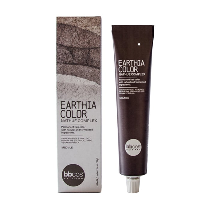 

Напівперманентна фарба для волосся BBcos Earthia Color Nathue Complex 4/54 Tropical Brown, 100 мл