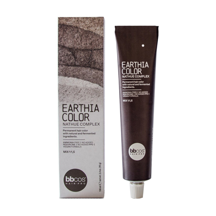 

Напівперманентна фарба для волосся BBcos Earthia Color Nathue Complex 8/1 Ash Light Blond, 100 мл