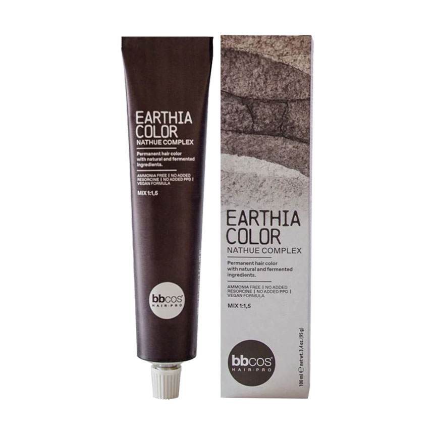 

Напівперманентна фарба для волосся BBcos Earthia Color Nathue Complex 8/34 Golden Copper Light Blond, 100 мл