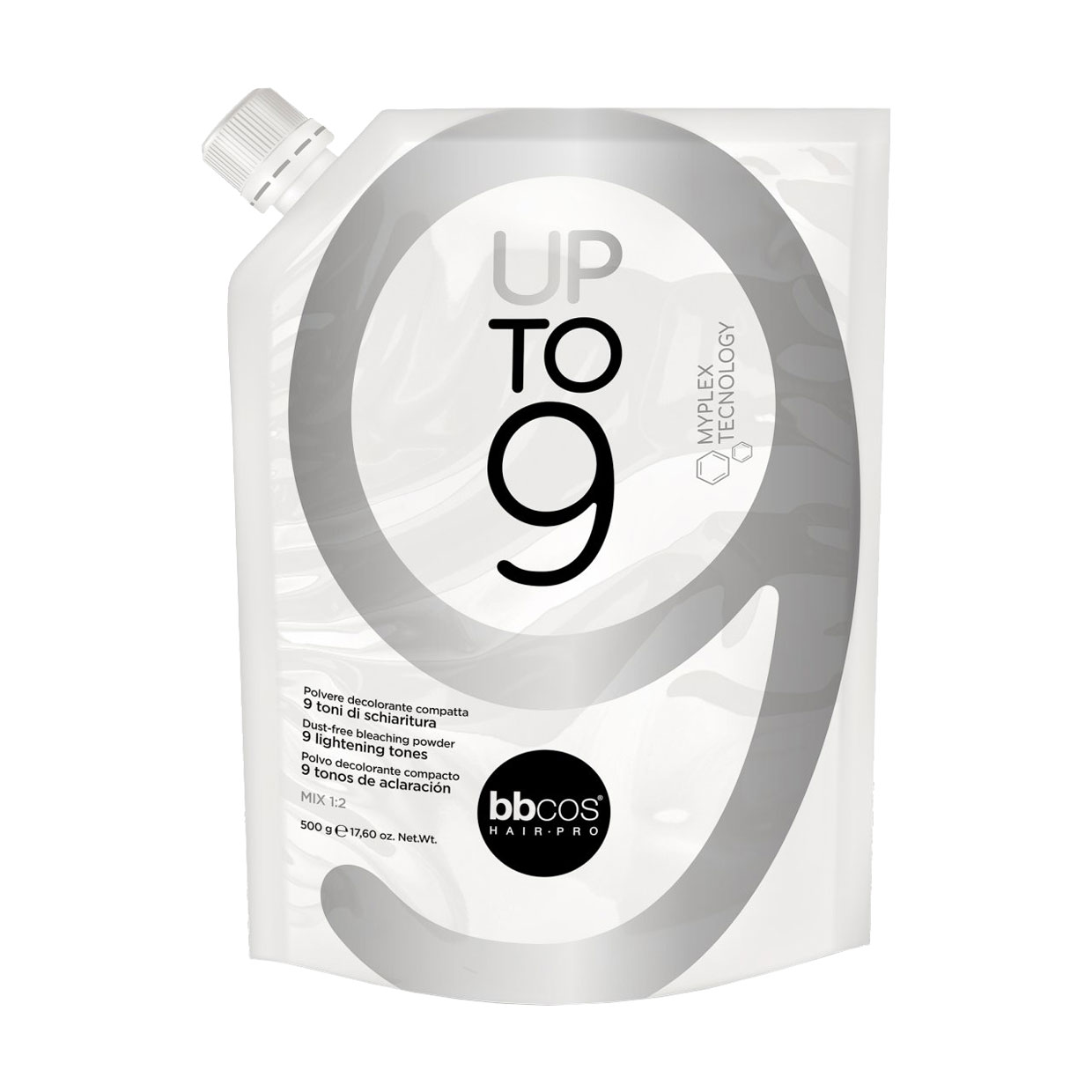 

Уцінка! Освітлювальна пудра для волосся BBcos Up To 9 Dust-Free Bleaching Powder, 500 г