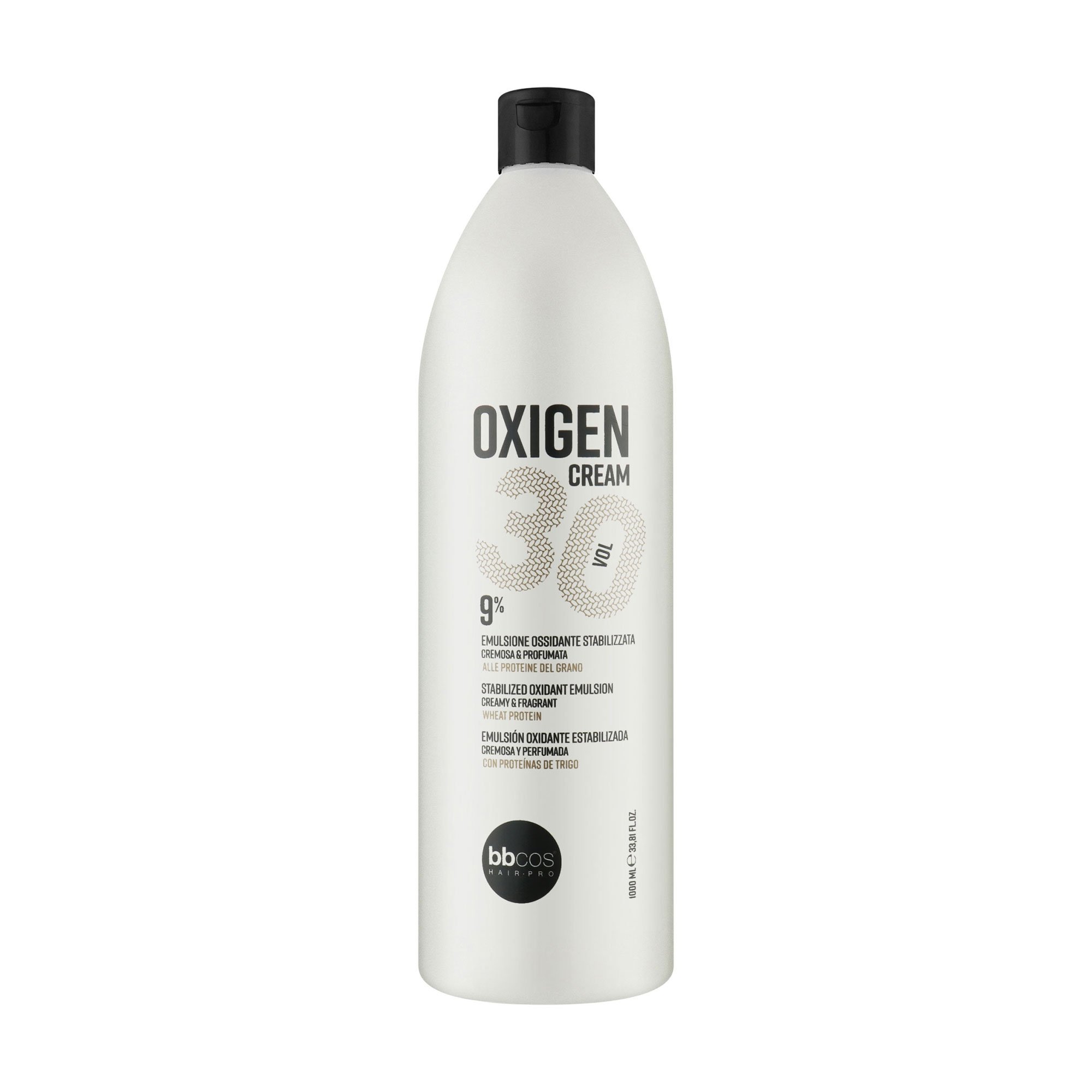 

Кремоподібний окислювач для волосся BBcos Oxigen Cream 30 vol 9%, 1 л