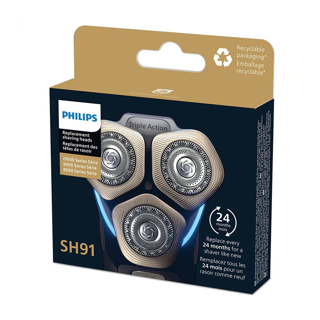 

Змінні бритвені головки PHILIPS для бритв серії S8000, S9000, i9000 SH91/50
