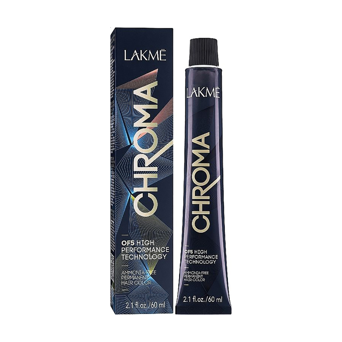 

Напівперманентна фарба для волосся Lakme Chroma Permanent Hair Color 10/17 Синьо-попелясто-платиновий блондин, 60 мл