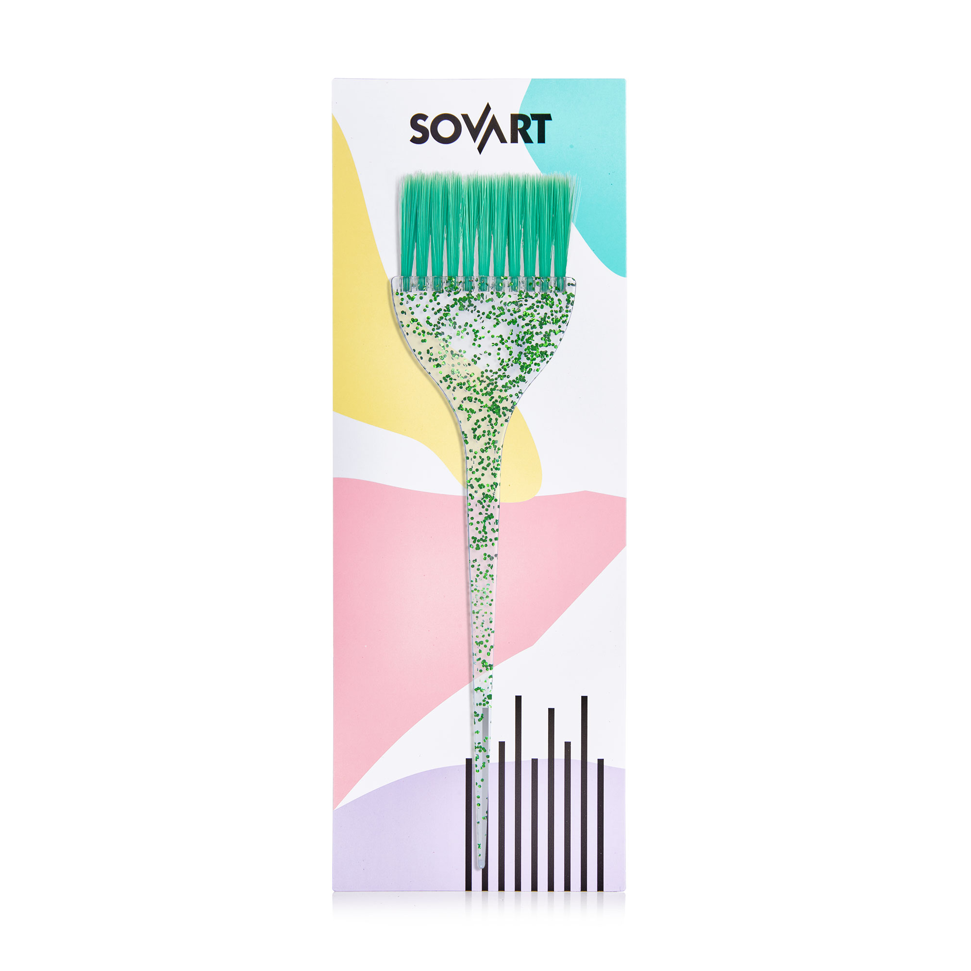 

Пензлик для фарбування волосся Sovart Зелений, 1 шт