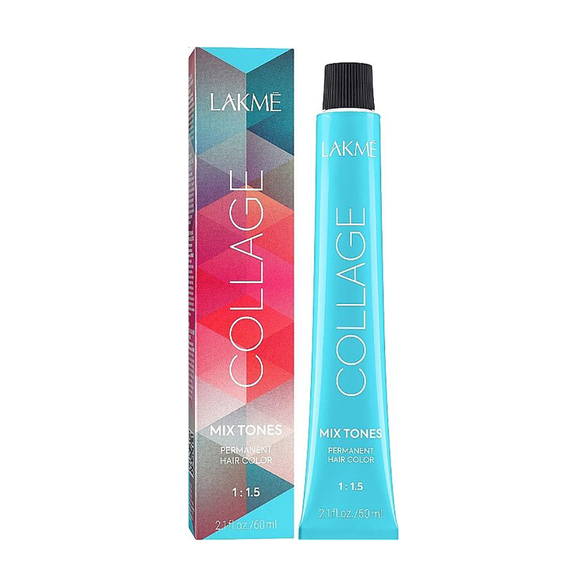 

Перманентна фарба для волосся Lakme Collage Mix Tones Permanent Hair Color 0/02, 60 мл