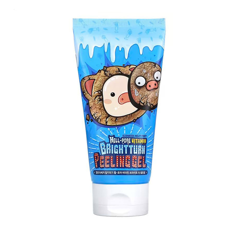 

Подарунок! Пілінг-гель для обличчя Elizavecca Milky Piggy Hell-Pore Vitamin Brightturn Peeling Gel, 150 мл