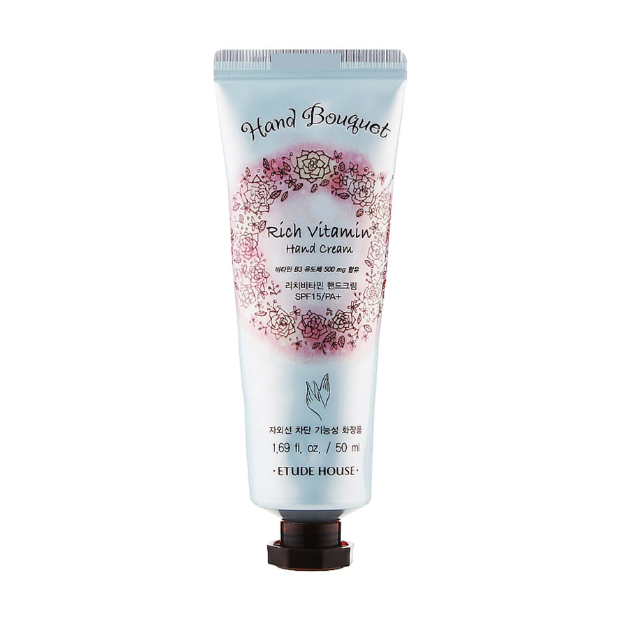 

Подарунок! Живильний крем для рук Etude House Hand Bouquet Rich Butter Hand Cream, 50 мл