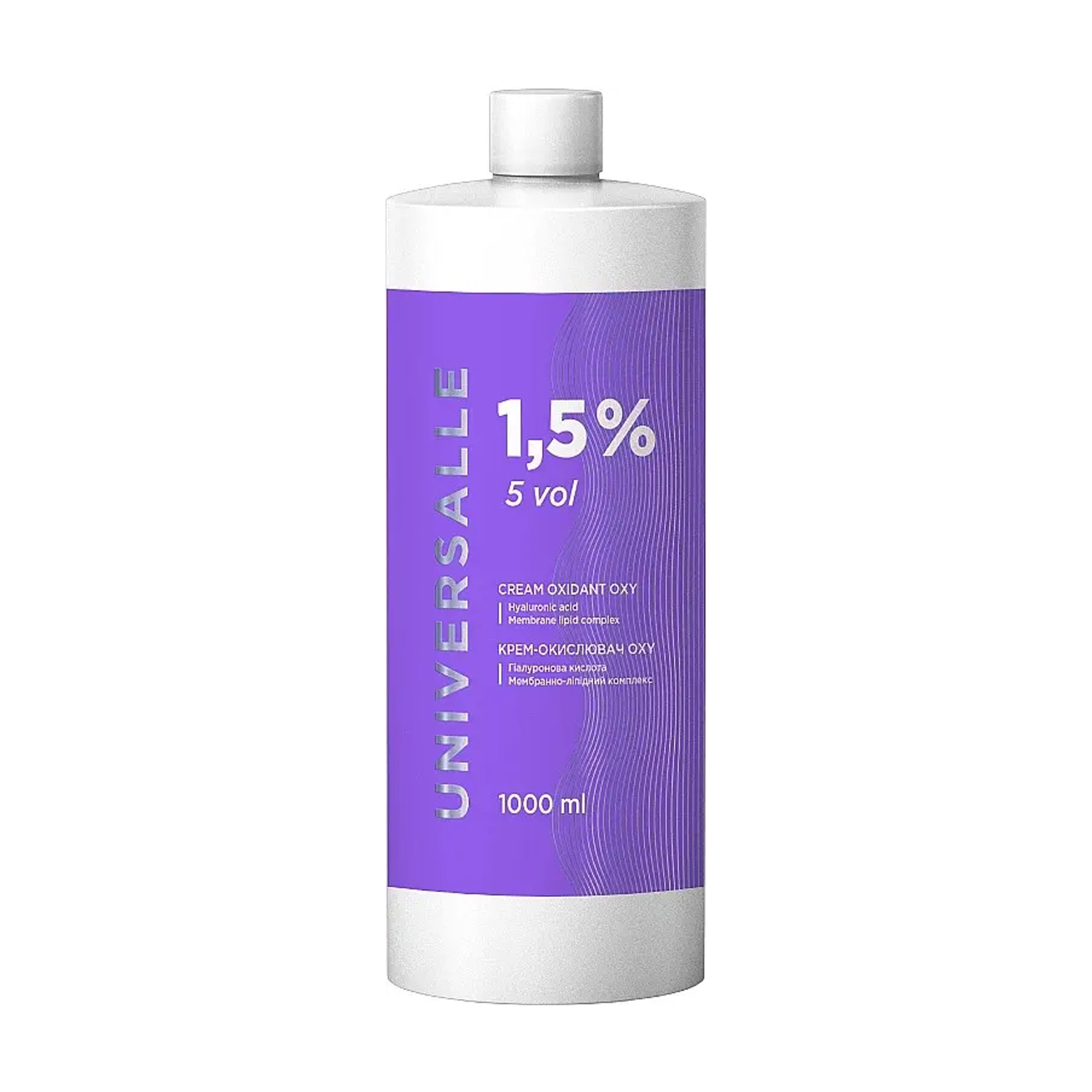 

Крем-окислювач для волосся Universalle Cream Oxidant Oxy 5 Vol 1.5%, 1 л